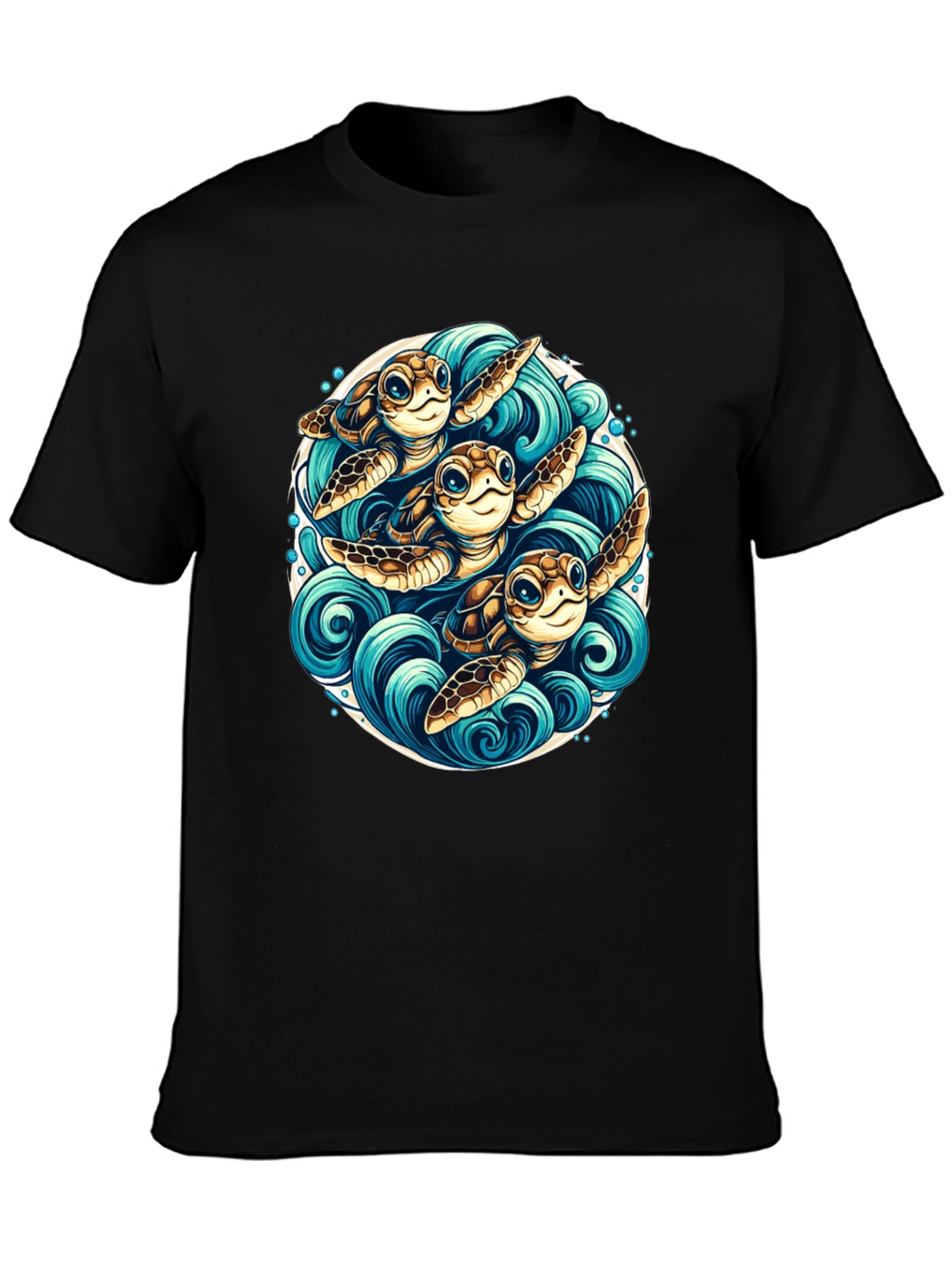 Turtle Trio Graphic Tee - Ocean Lovers Apparel