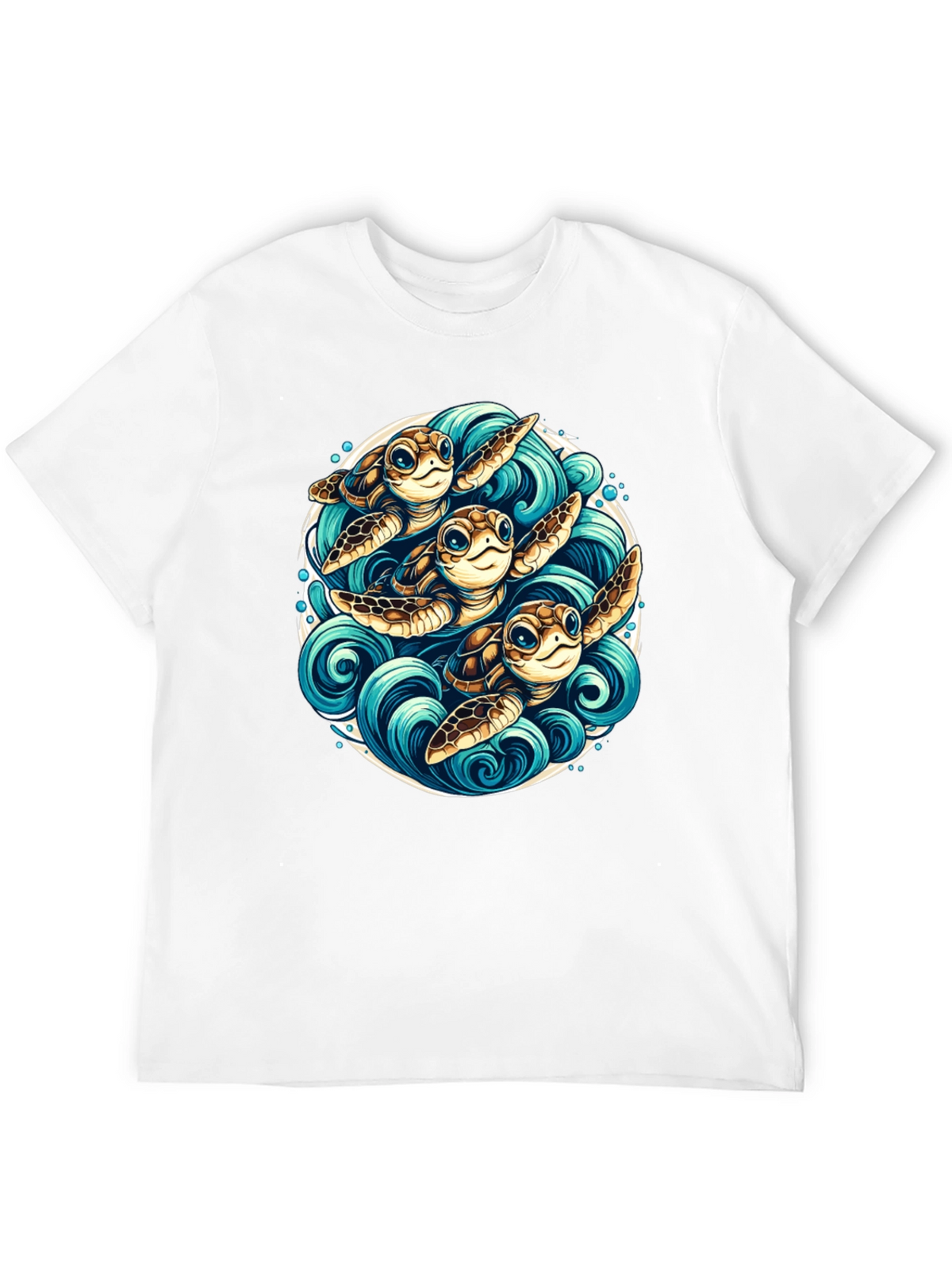 Turtle Trio Graphic Tee - Ocean Lovers Apparel