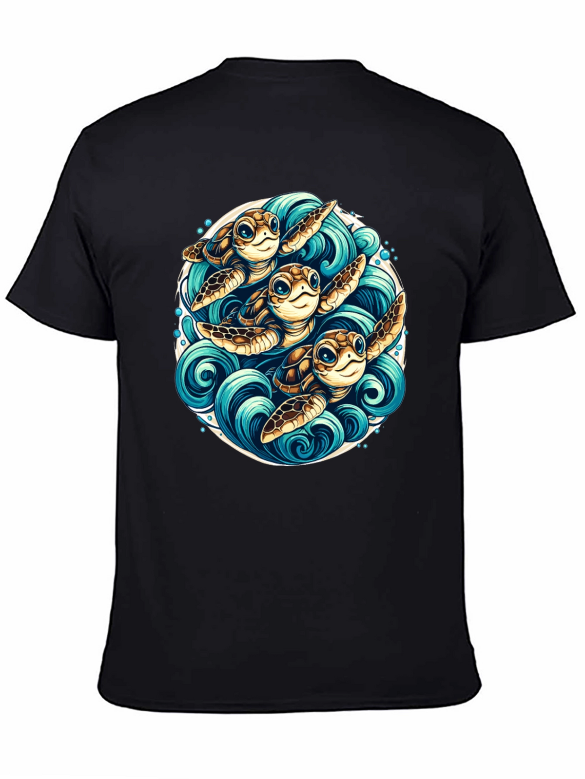 Turtle Trio Graphic Tee - Ocean Lovers Apparel