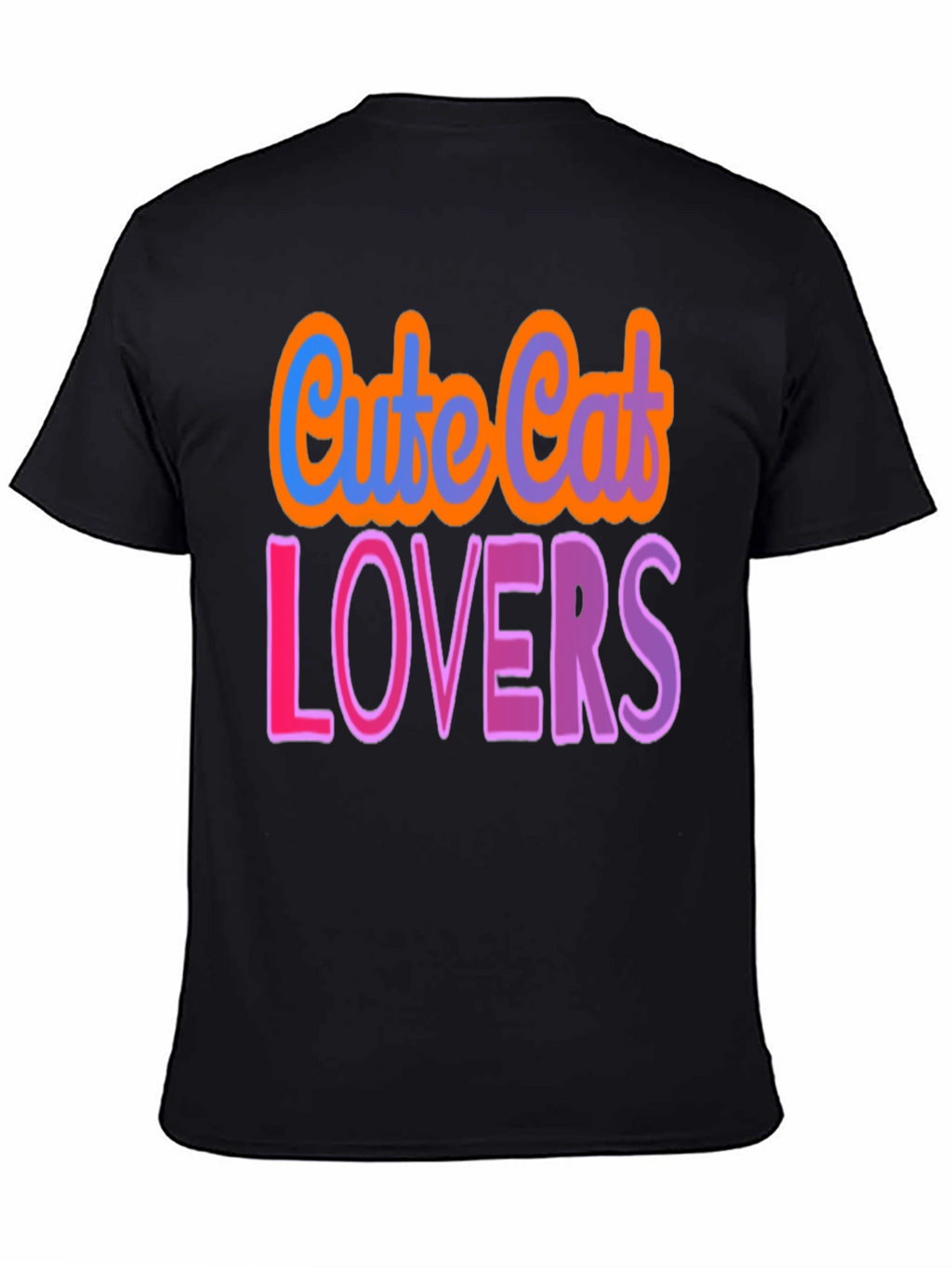Cute Cat Lovers Graphic T-Shirt