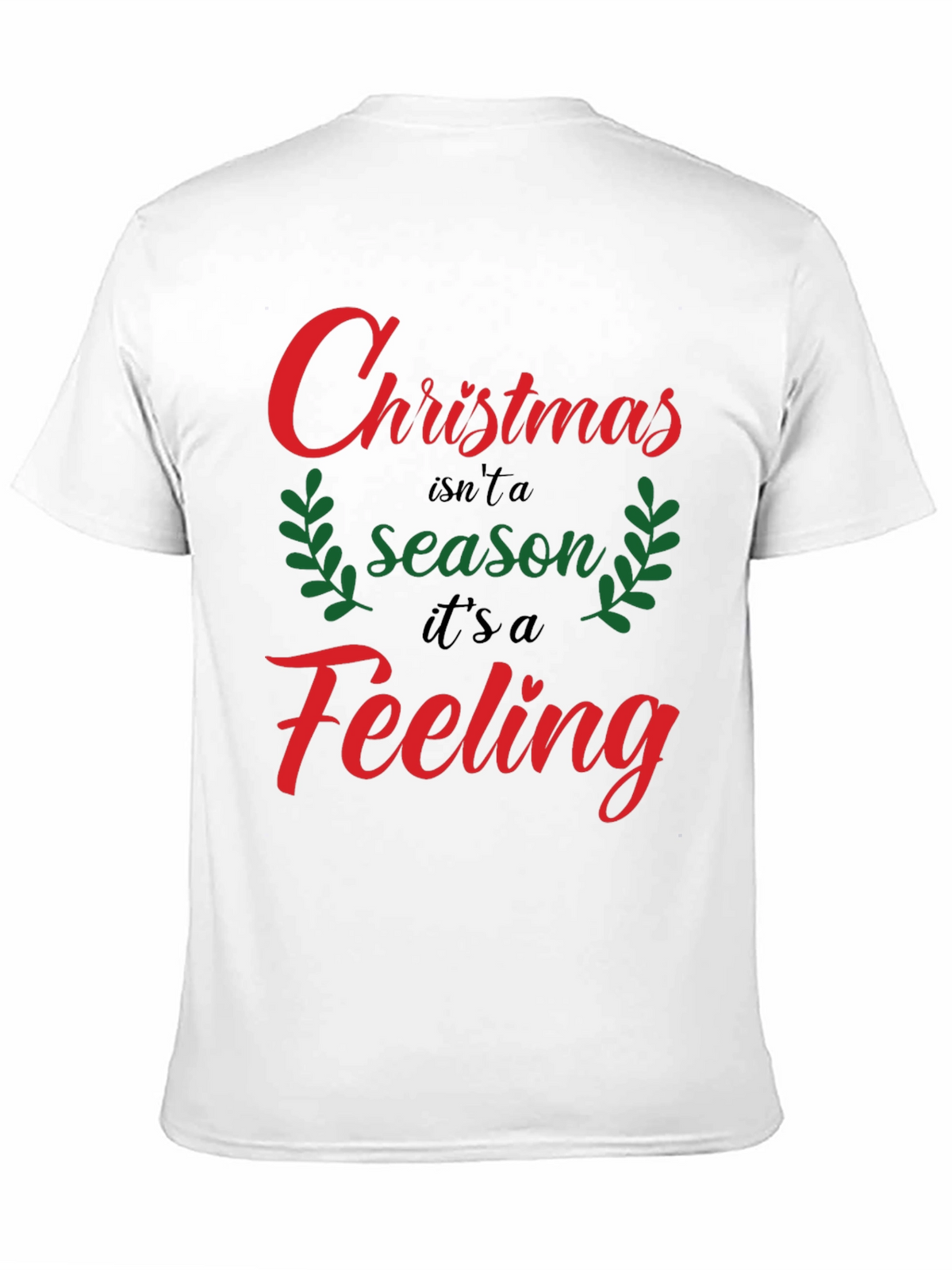 Christmas Feeling Graphic Tee Shirt