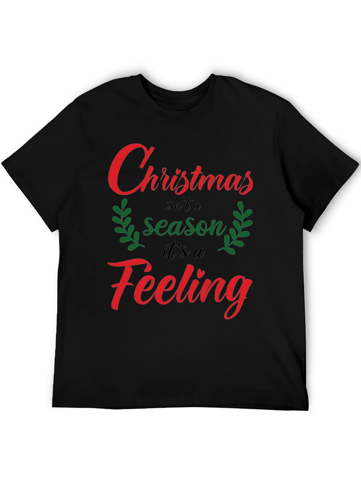 Christmas Feeling Graphic Tee Shirt