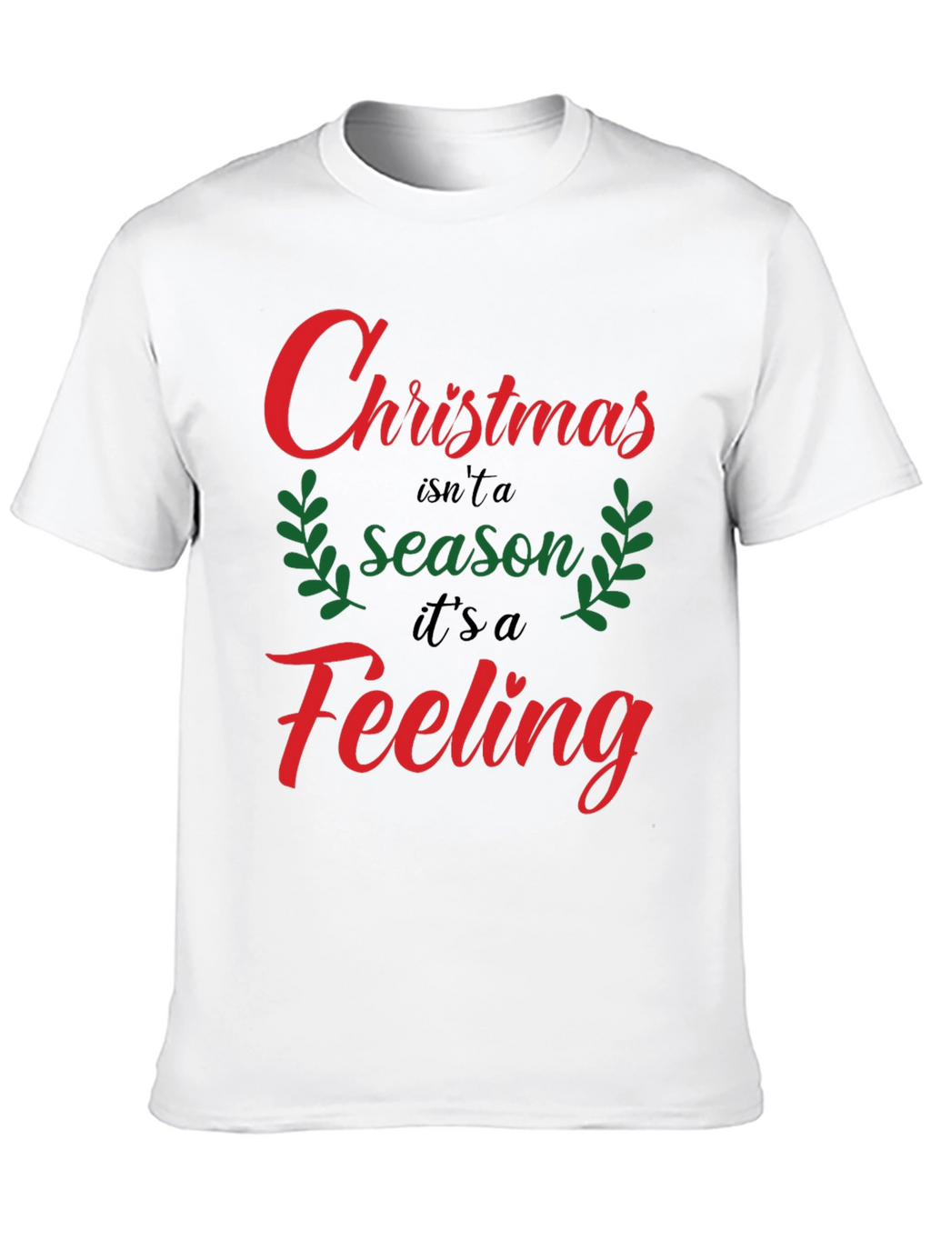 Christmas Feeling Graphic Tee Shirt