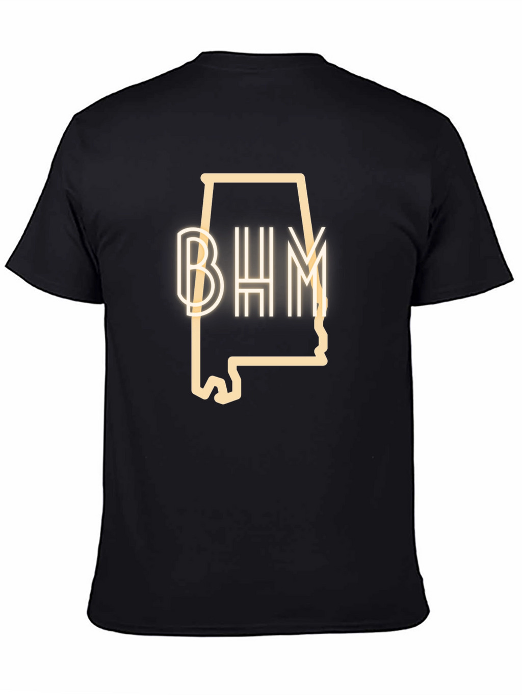 BHM Alabama Outline Graphic Tee