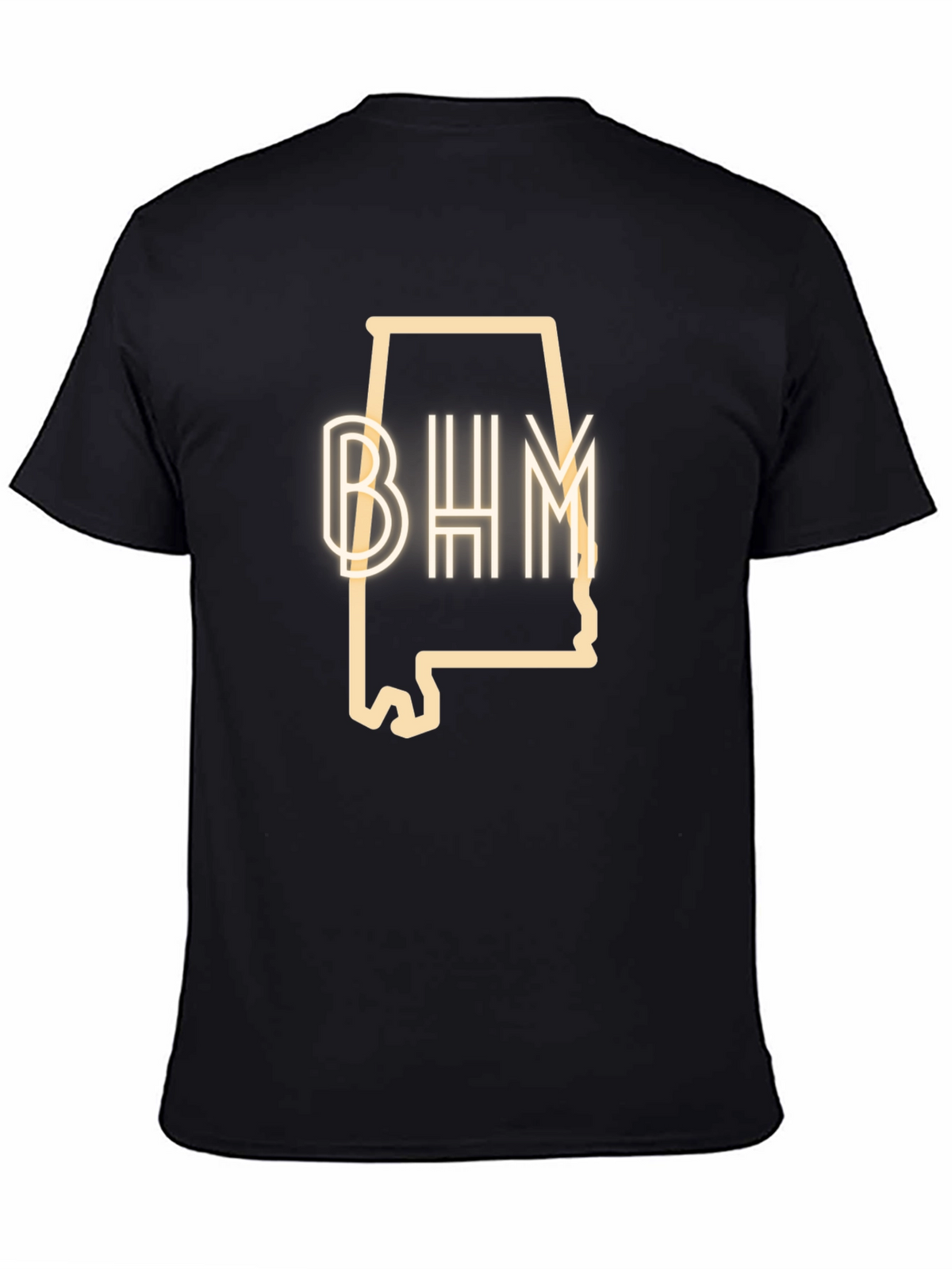 BHM Alabama Outline Graphic Tee