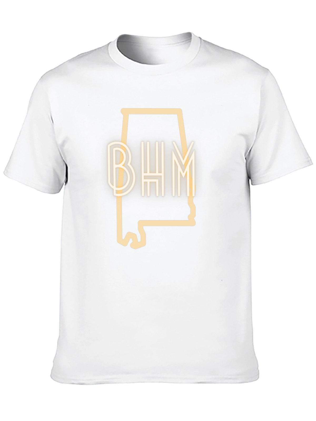 BHM Alabama Outline Graphic Tee