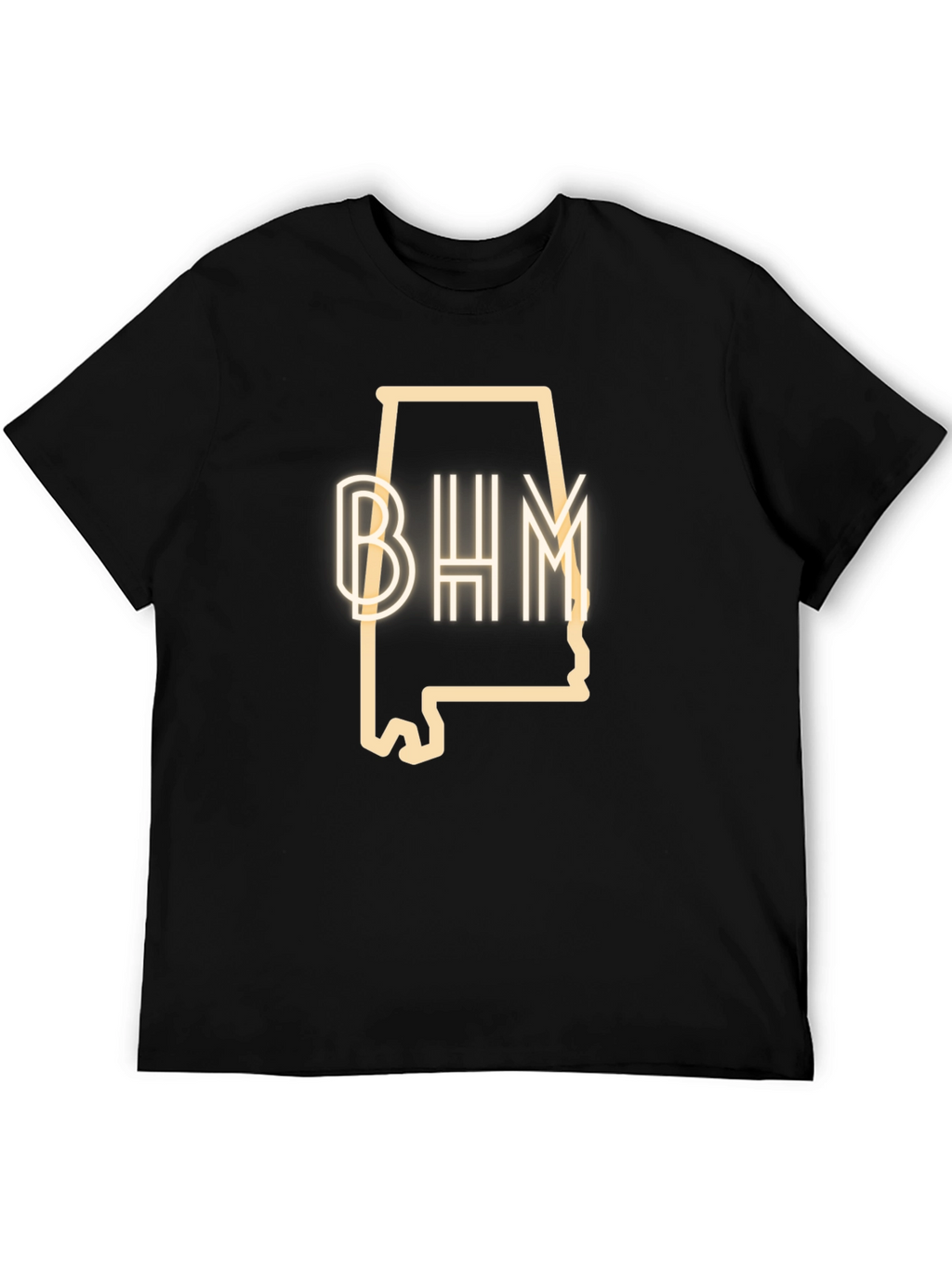 BHM Alabama Outline Graphic Tee