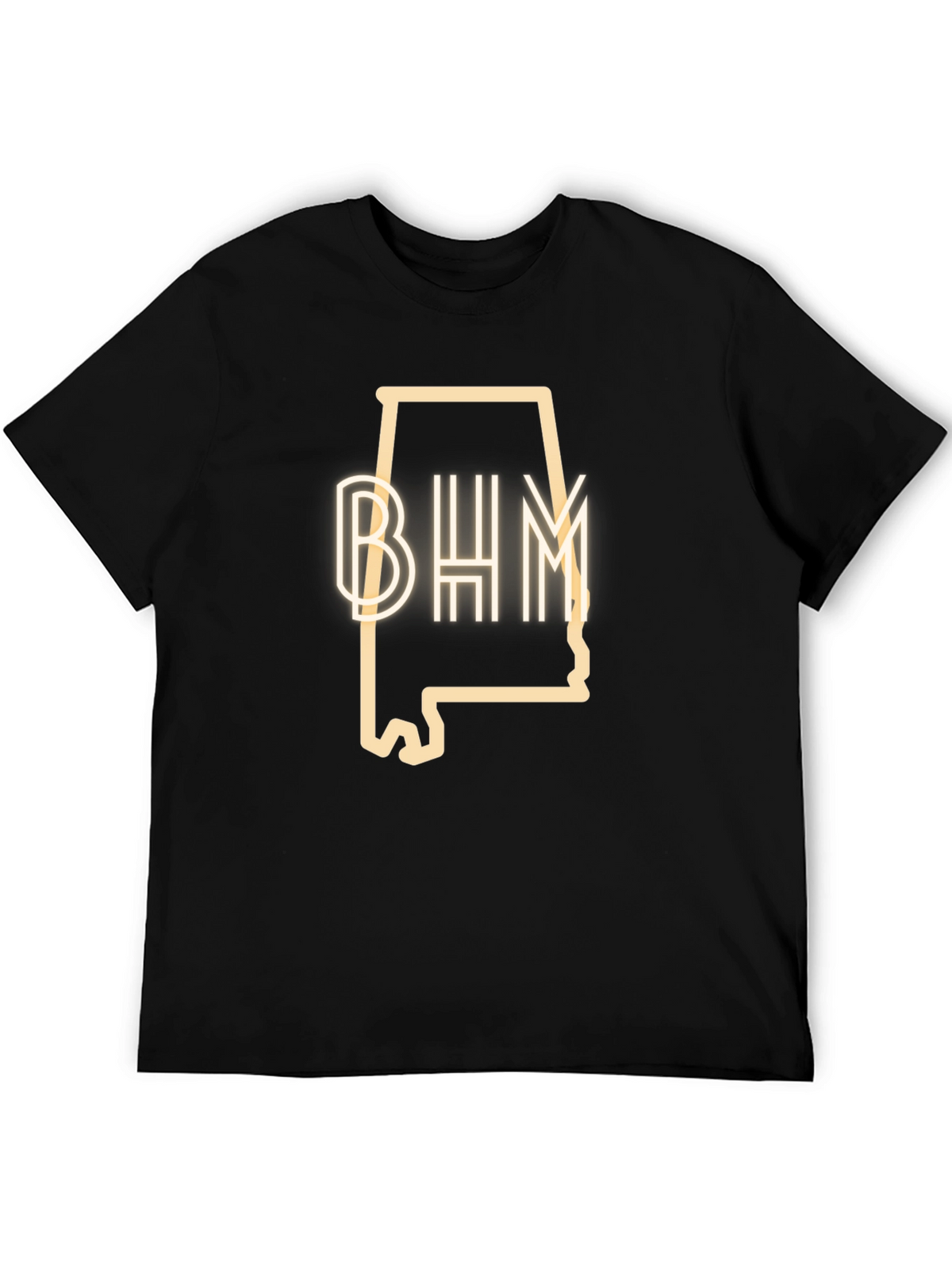 BHM Alabama Outline Graphic Tee