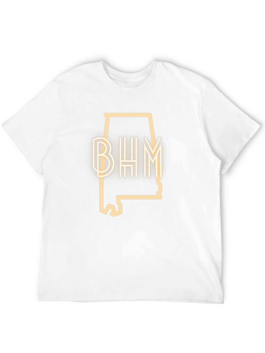 BHM Alabama Outline Graphic Tee