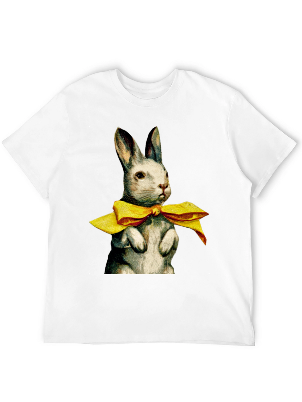 Rabbit with Bow Tie Graphic T-Shirt