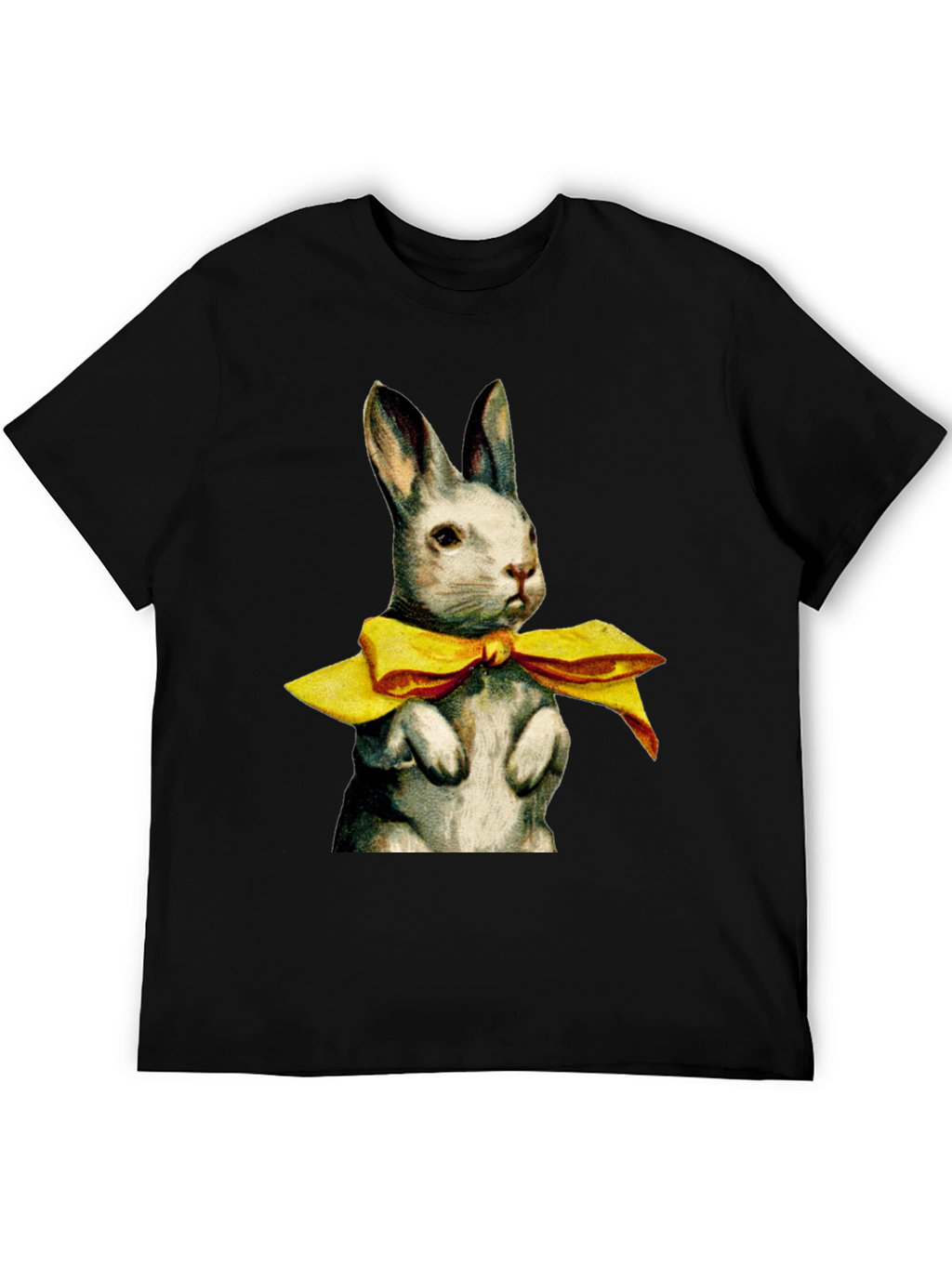 Rabbit with Bow Tie Graphic T-Shirt