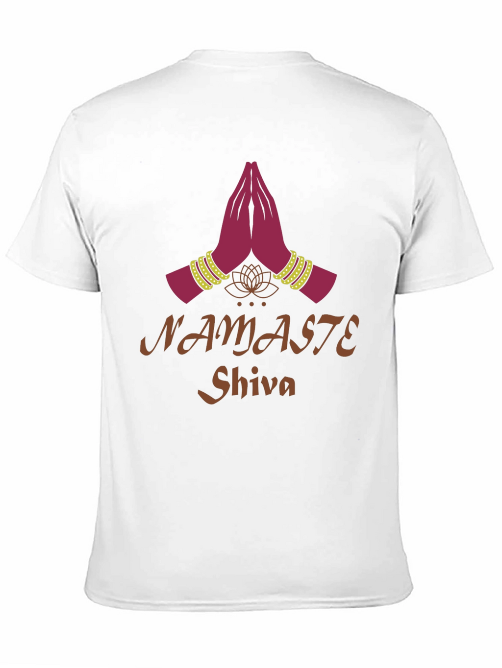 Namaste Shiva Graphic Tee - Spiritual Yoga T-Shirt