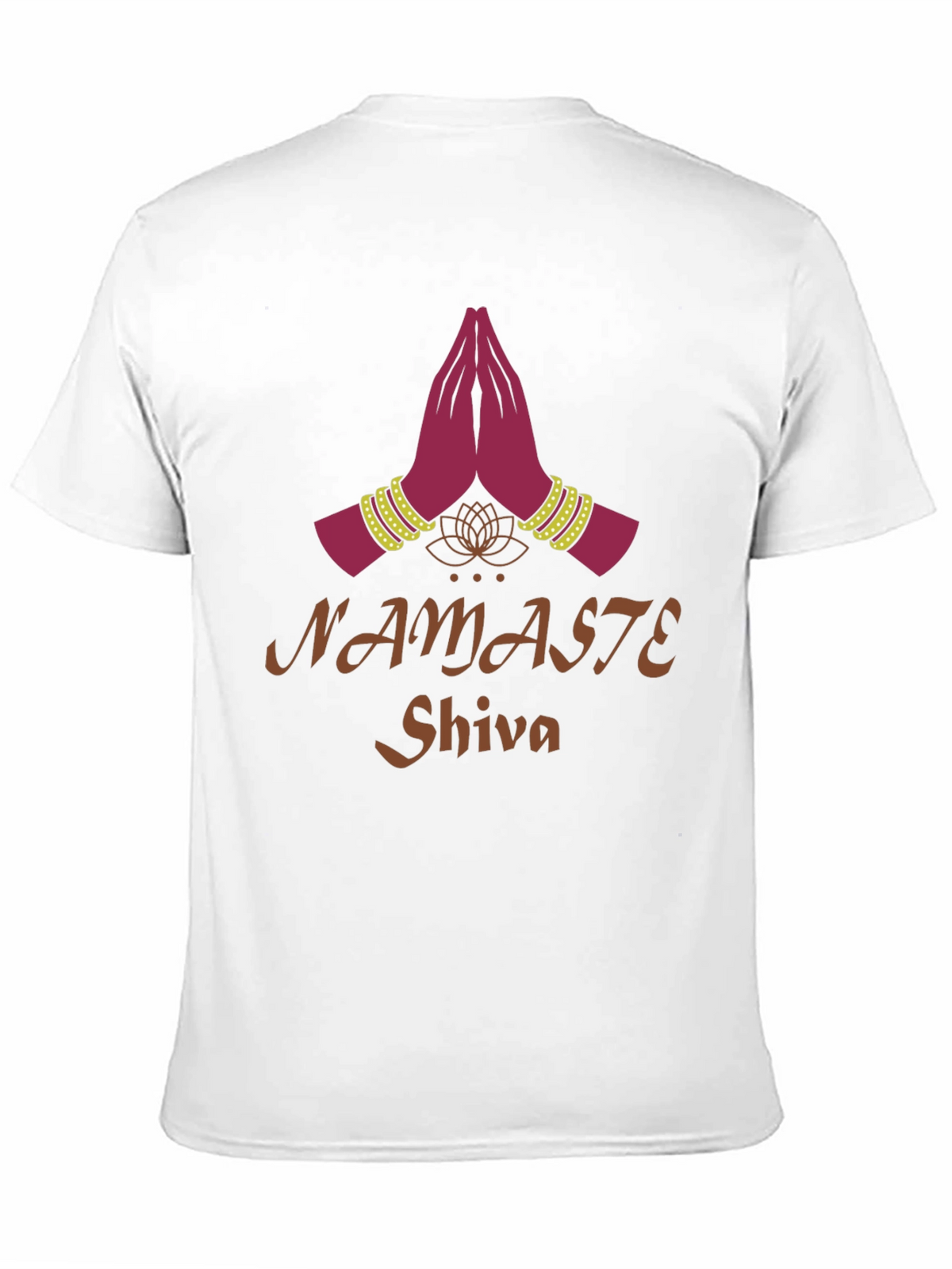 Namaste Shiva Graphic Tee - Spiritual Yoga T-Shirt