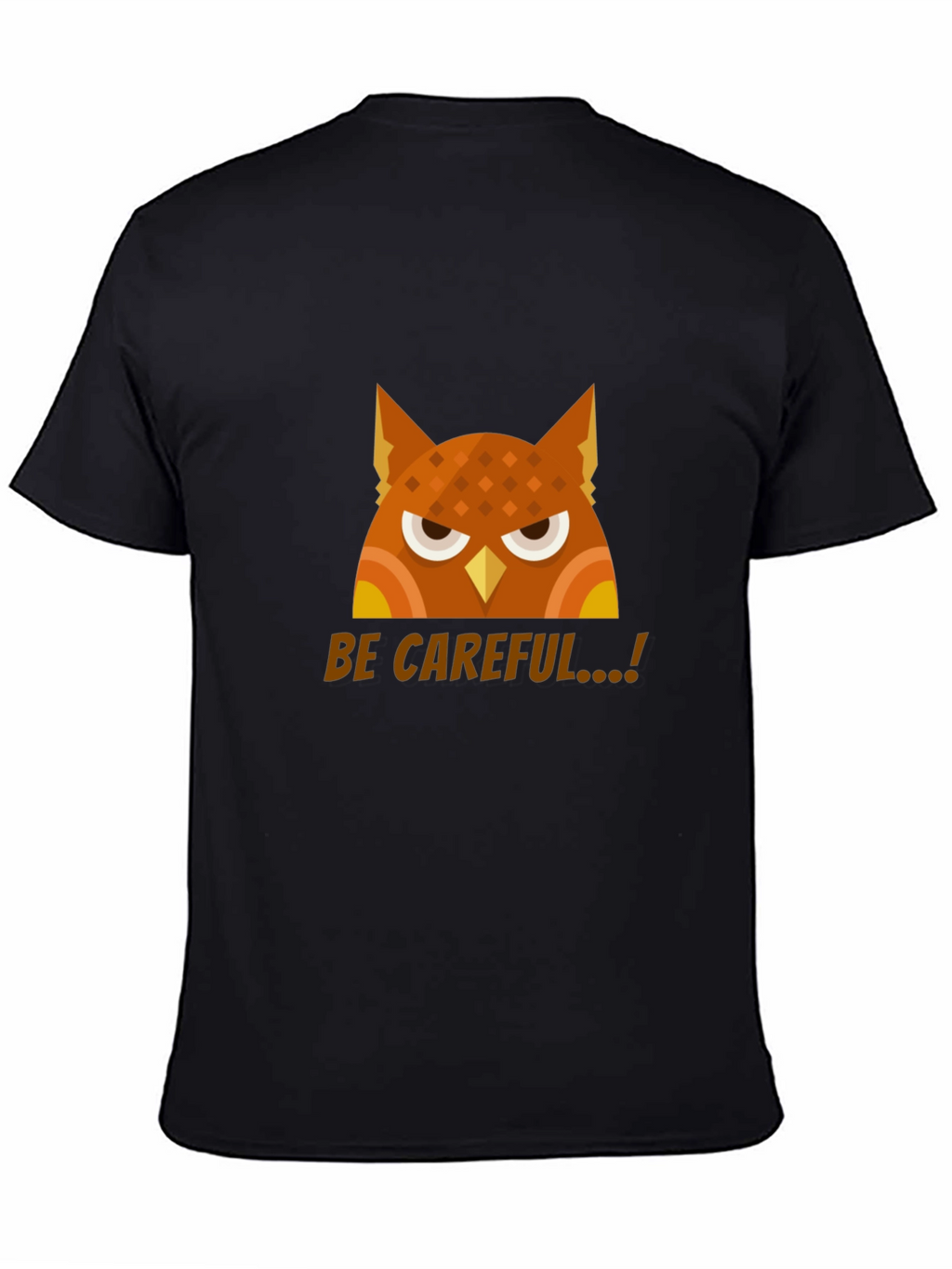 Beware Owl Graphic Tee - Premium Cotton Comfort