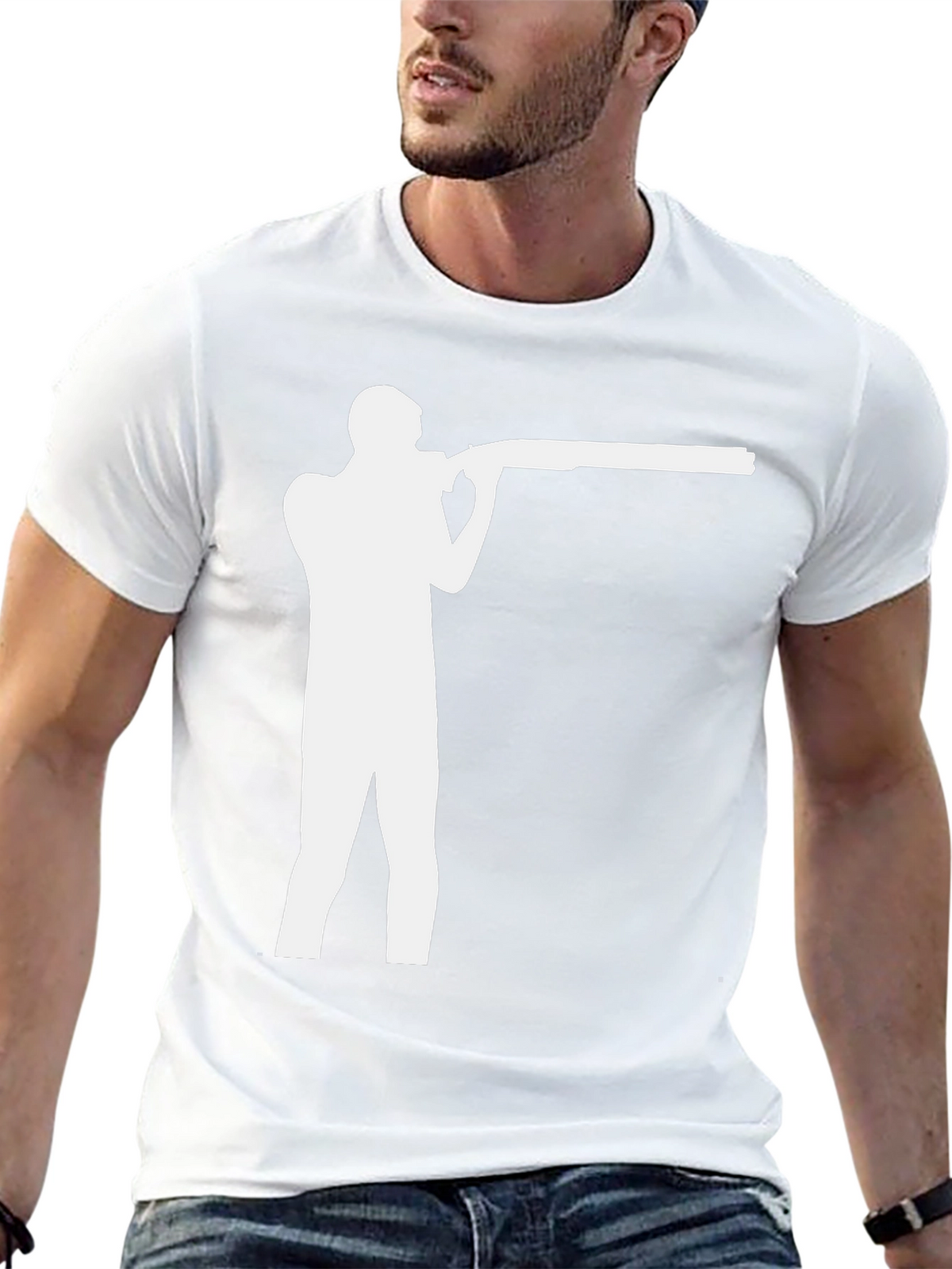 Shooter Silhouette Tee - Target Practice Shirt
