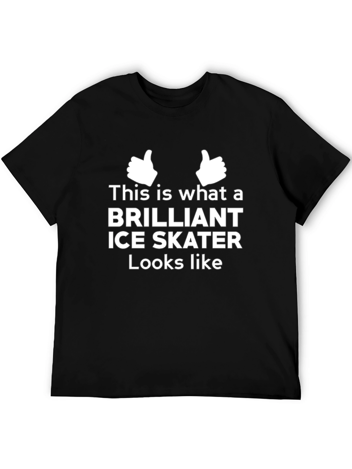 Brilliant Ice Skater T-Shirt - Novelty Design