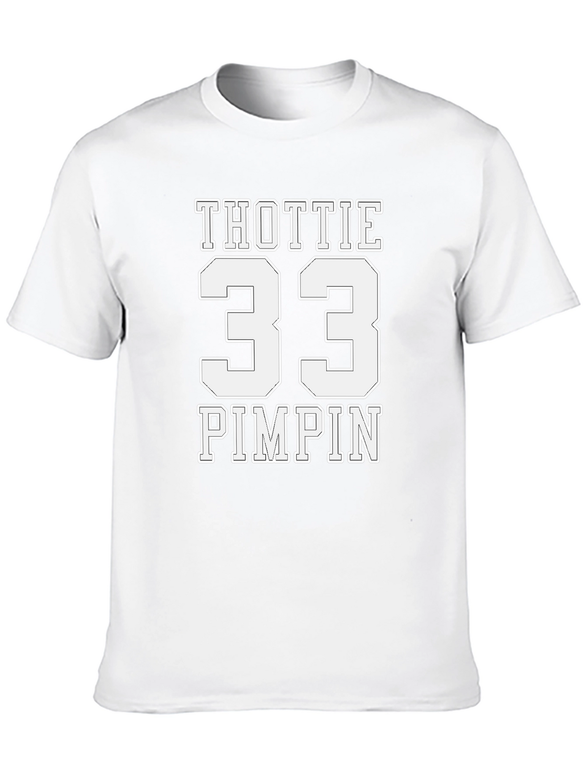 Thottie 33 Pimpin Black T-Shirt