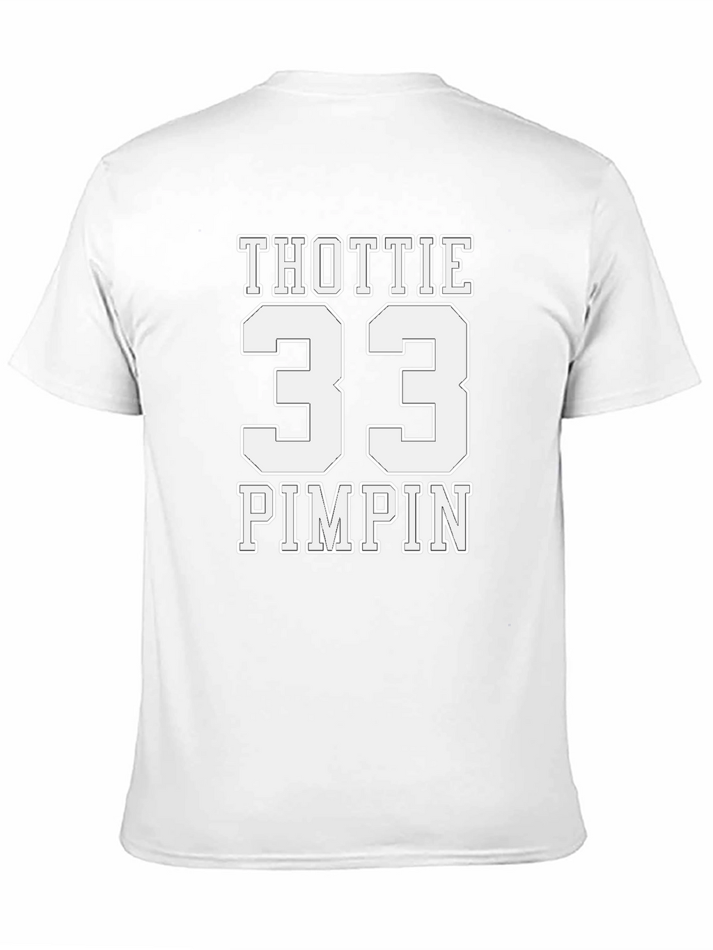 Thottie 33 Pimpin Black T-Shirt