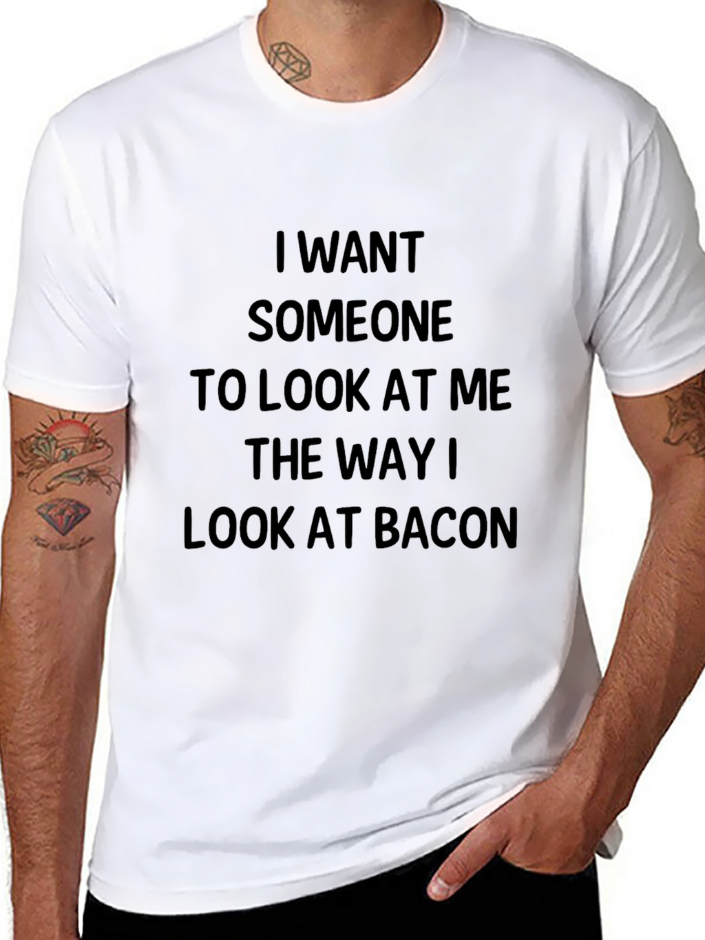 Bacon Lover T-Shirt - Funny Graphic Tee