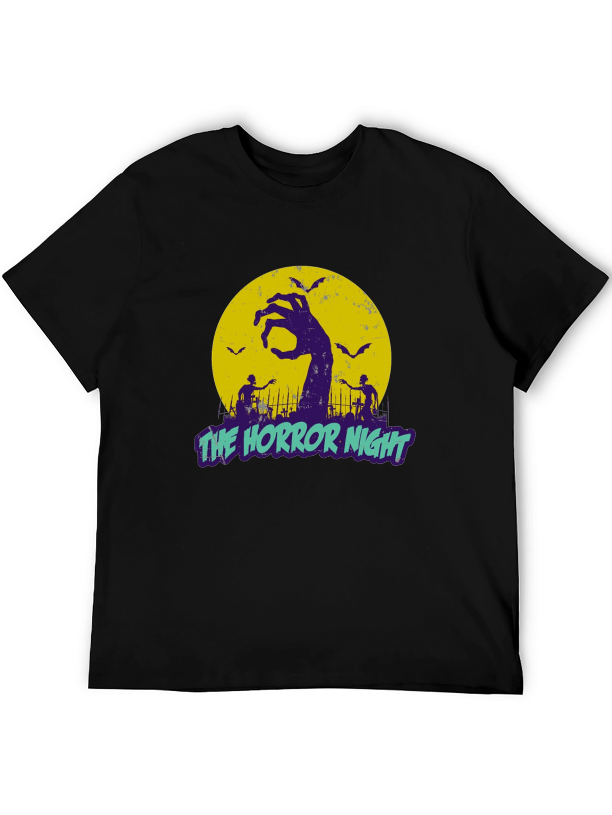 The Horror Night Graphic T-Shirt Halloween Apparel