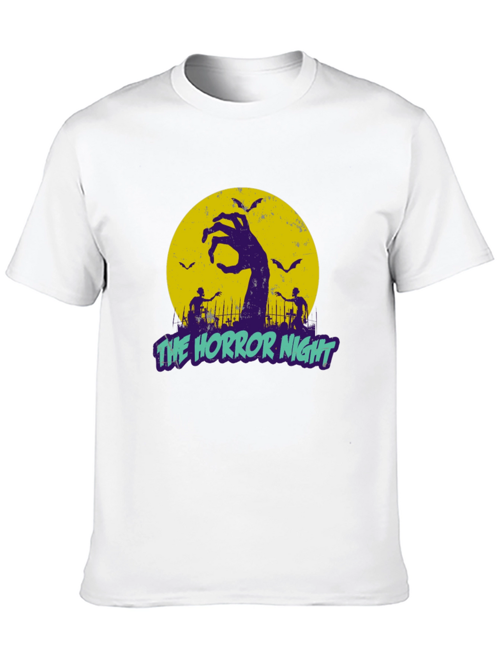 The Horror Night Graphic T-Shirt Halloween Apparel