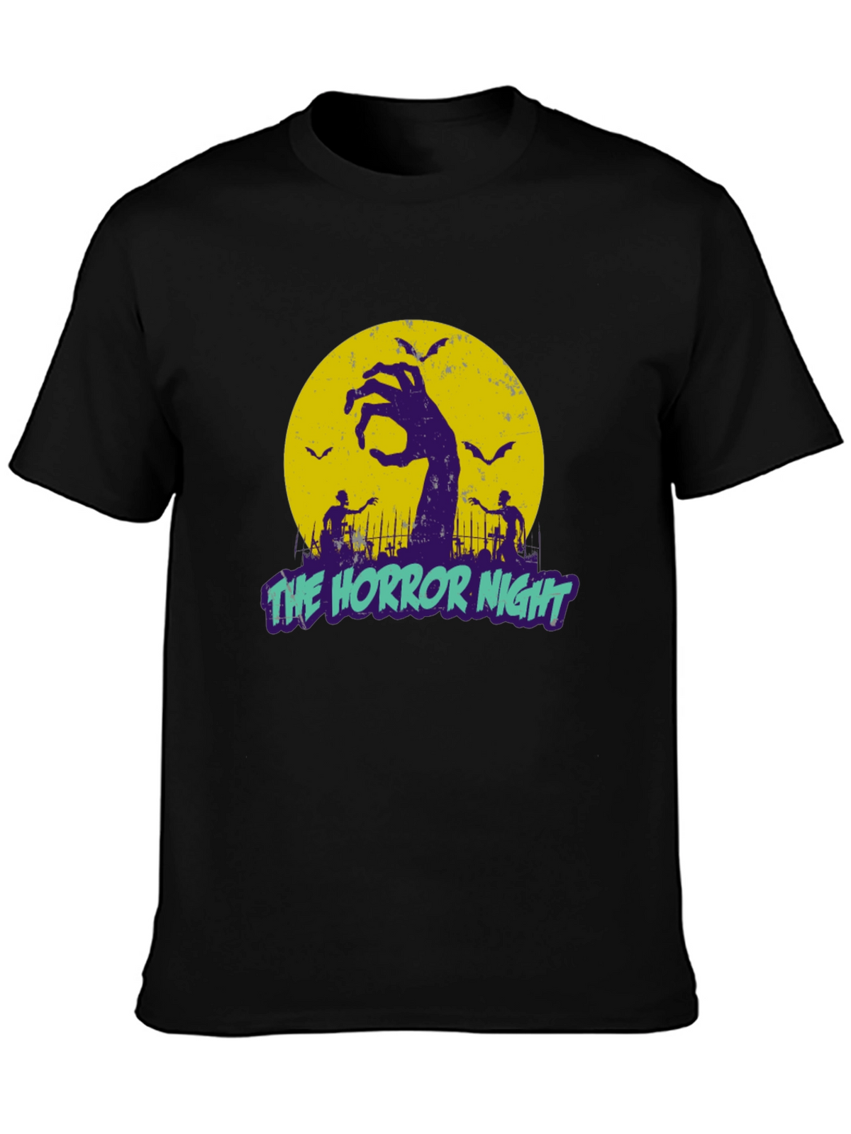 The Horror Night Graphic T-Shirt Halloween Apparel