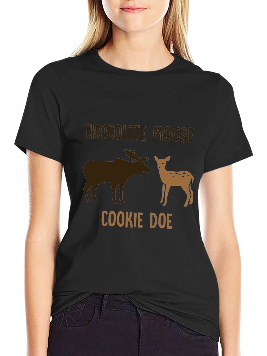 Chocolate Moose Cookie Doe T-Shirt