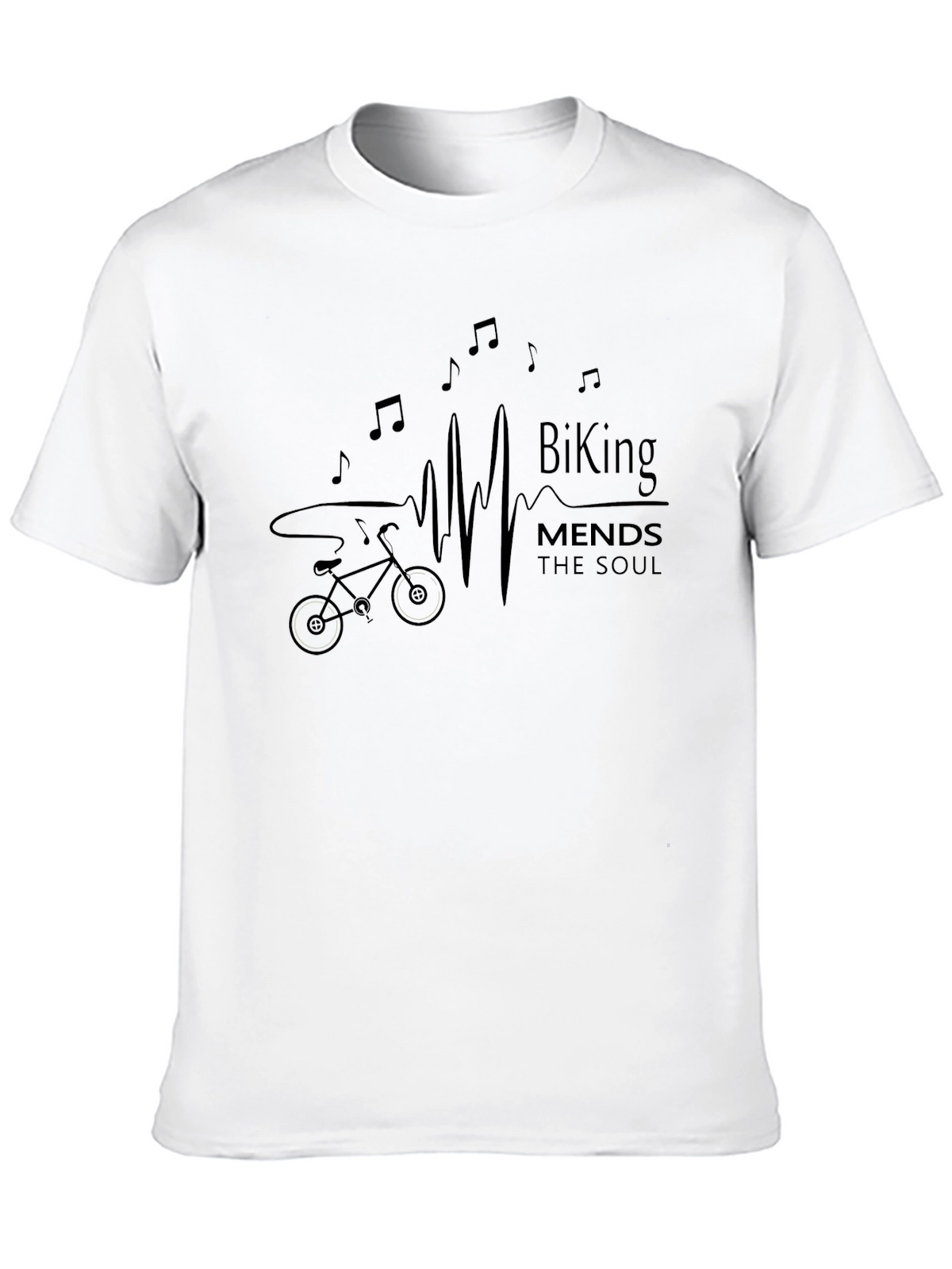 Biking Mends The Soul Graphic Tee