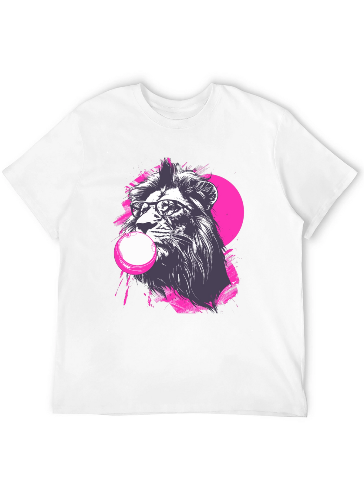 Cool Lion Bubblegum Graphic Tee