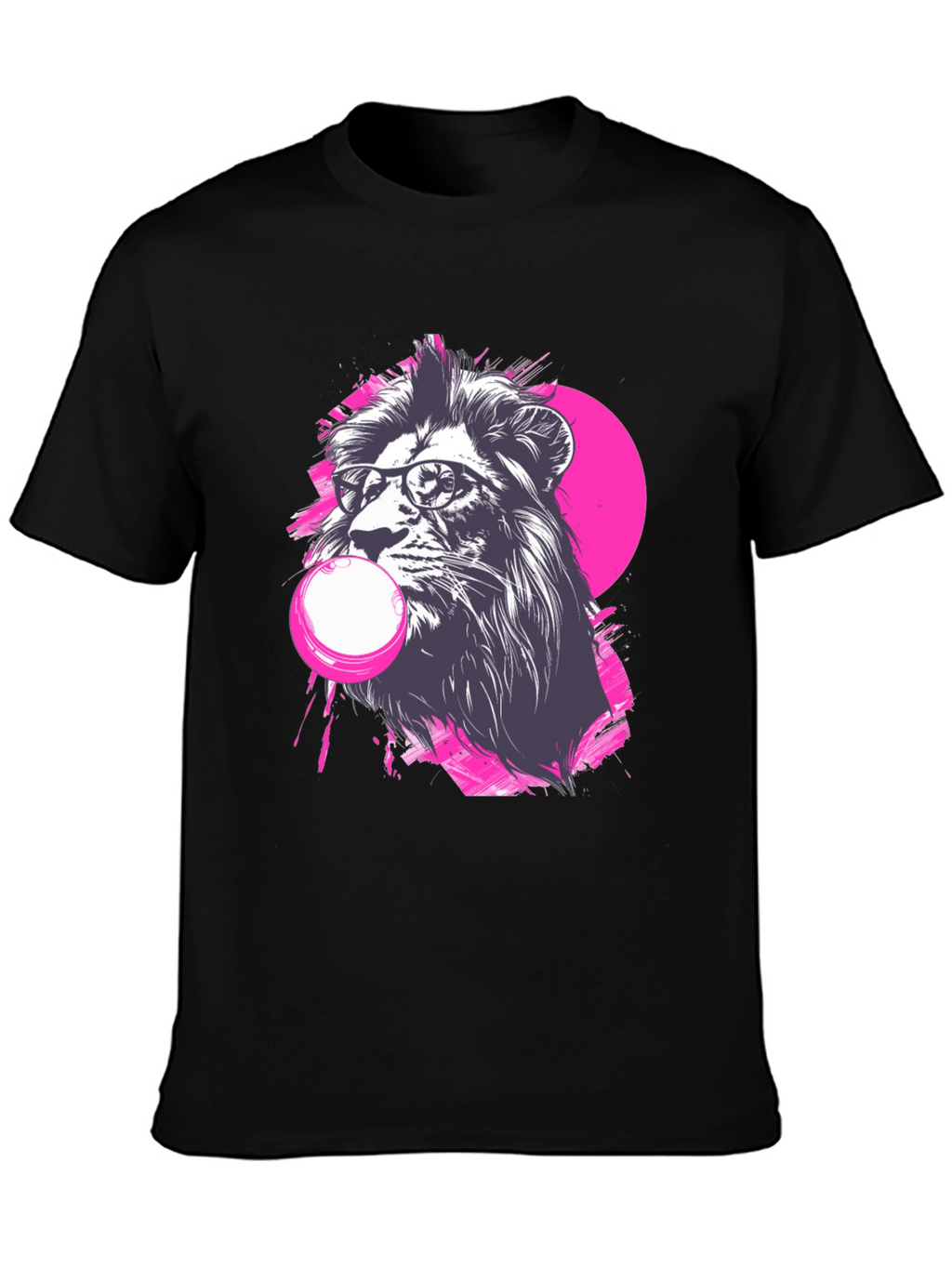 Cool Lion Bubblegum Graphic Tee