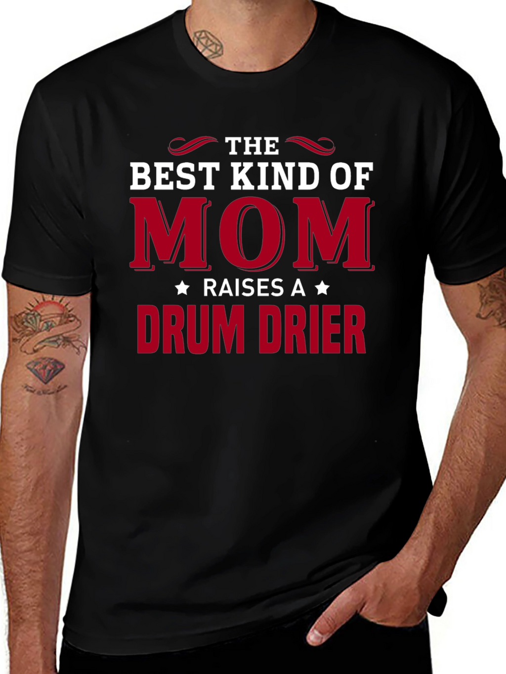 Best Kind of Mom Drum Drier T-Shirt