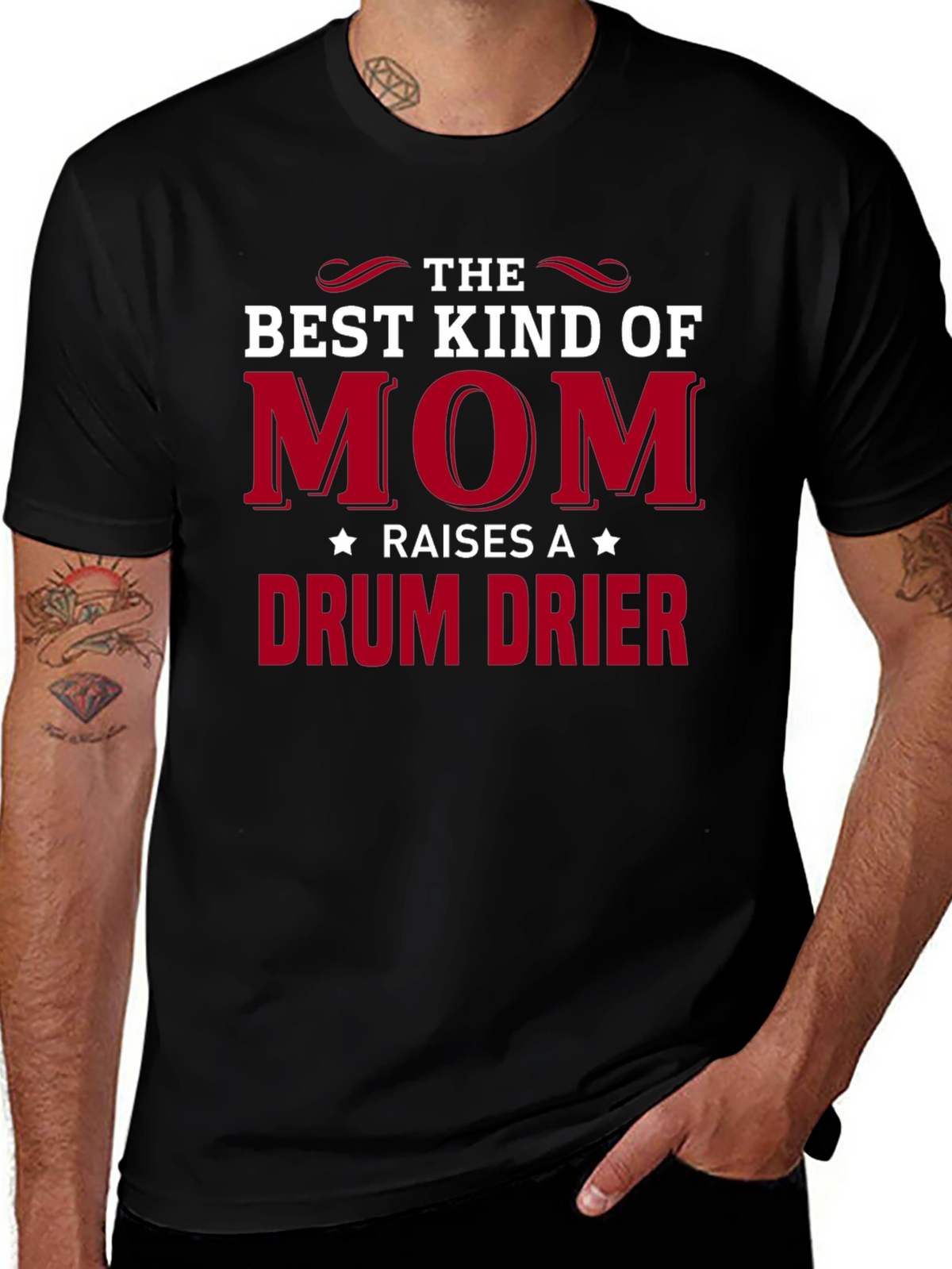 Best Kind of Mom Drum Drier T-Shirt