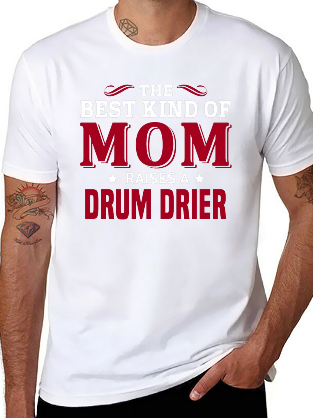 Best Kind of Mom Drum Drier T-Shirt
