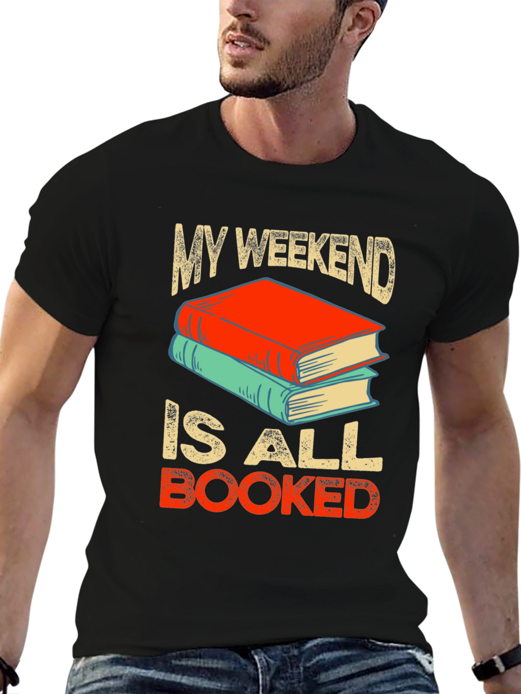 Book Lover T-Shirt - Weekend is Booked