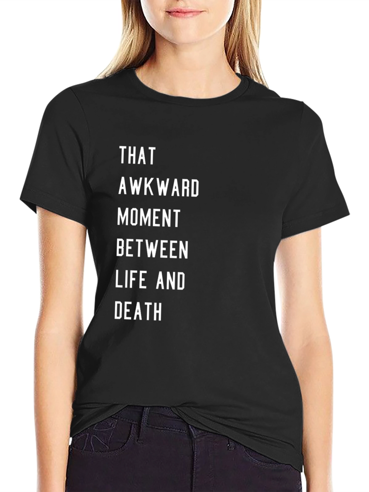 Awkward Moment T-Shirt: Life & Death Graphic Tee
