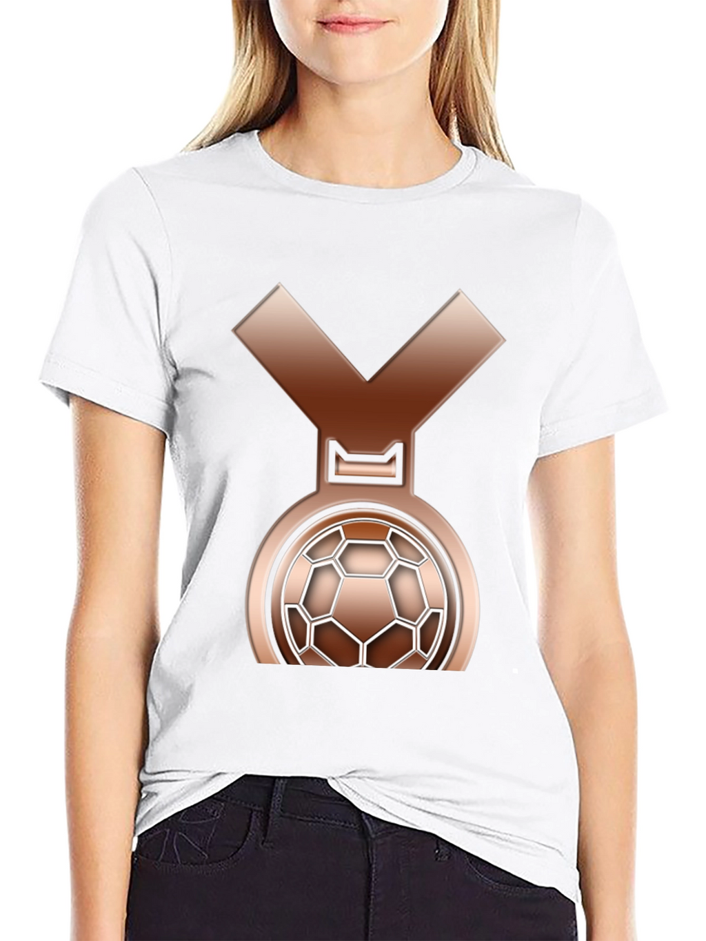 Bronze Medal Soccer Fan T-Shirt