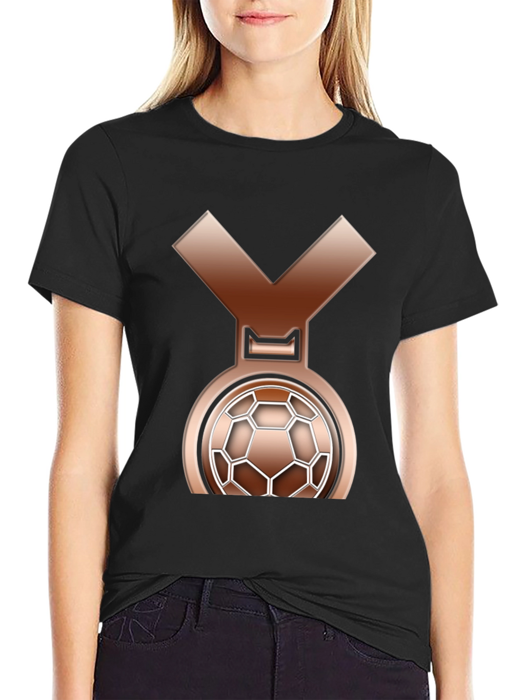 Bronze Medal Soccer Fan T-Shirt