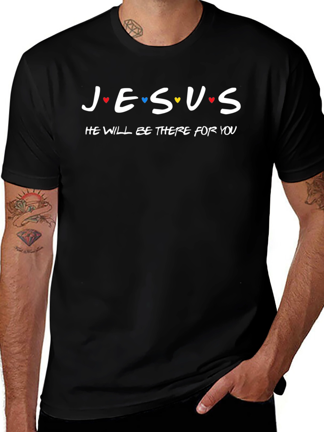 Jesus He Will Be There For You T-Shirt