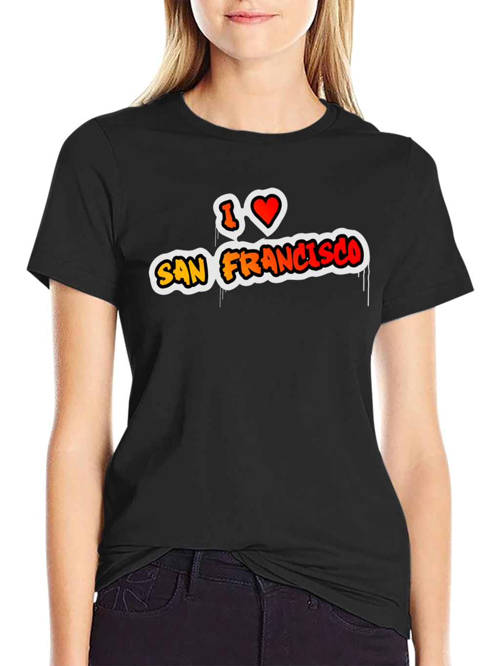 I Love San Francisco Graphic T-Shirt