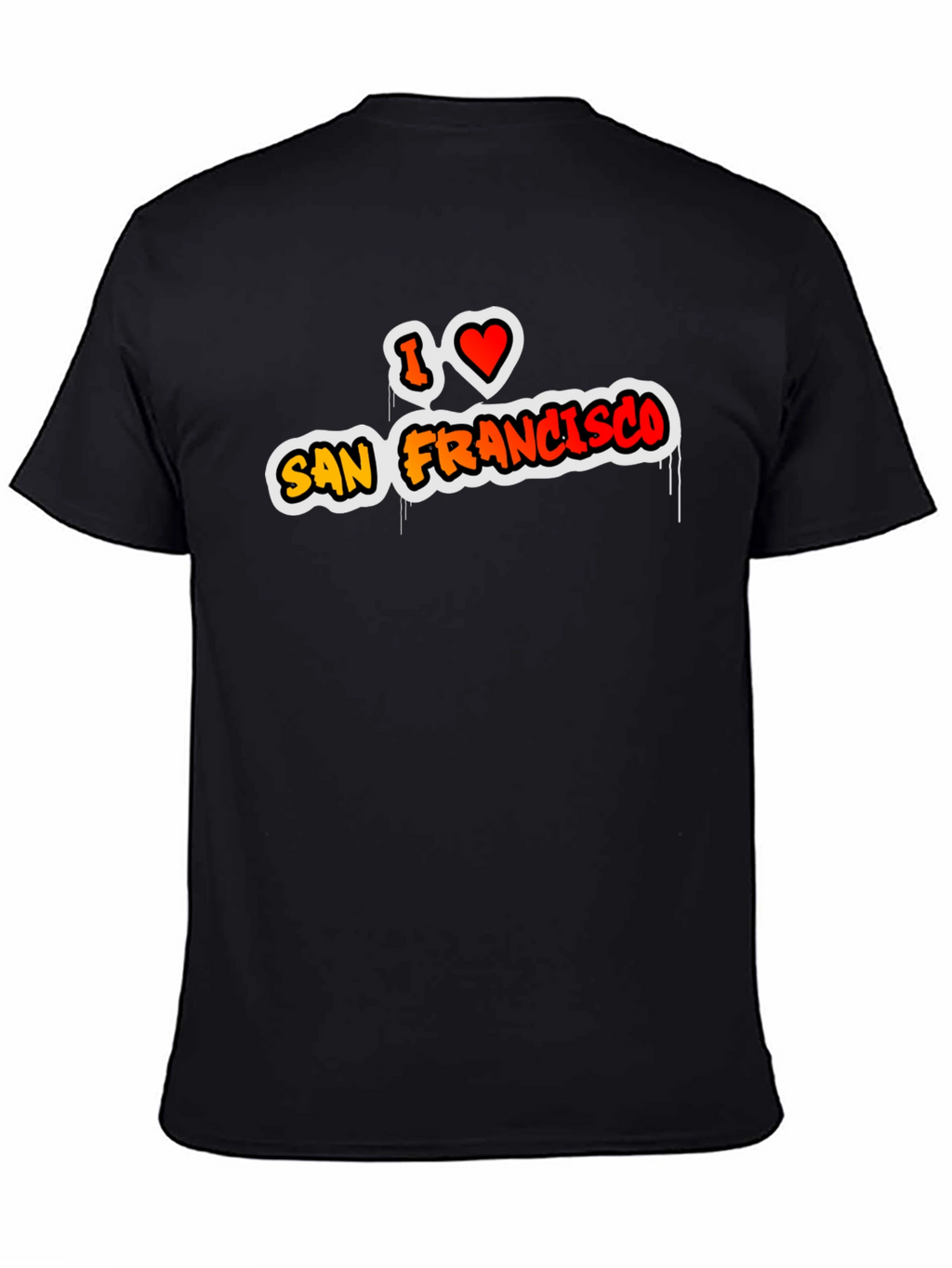 I Love San Francisco Graphic T-Shirt