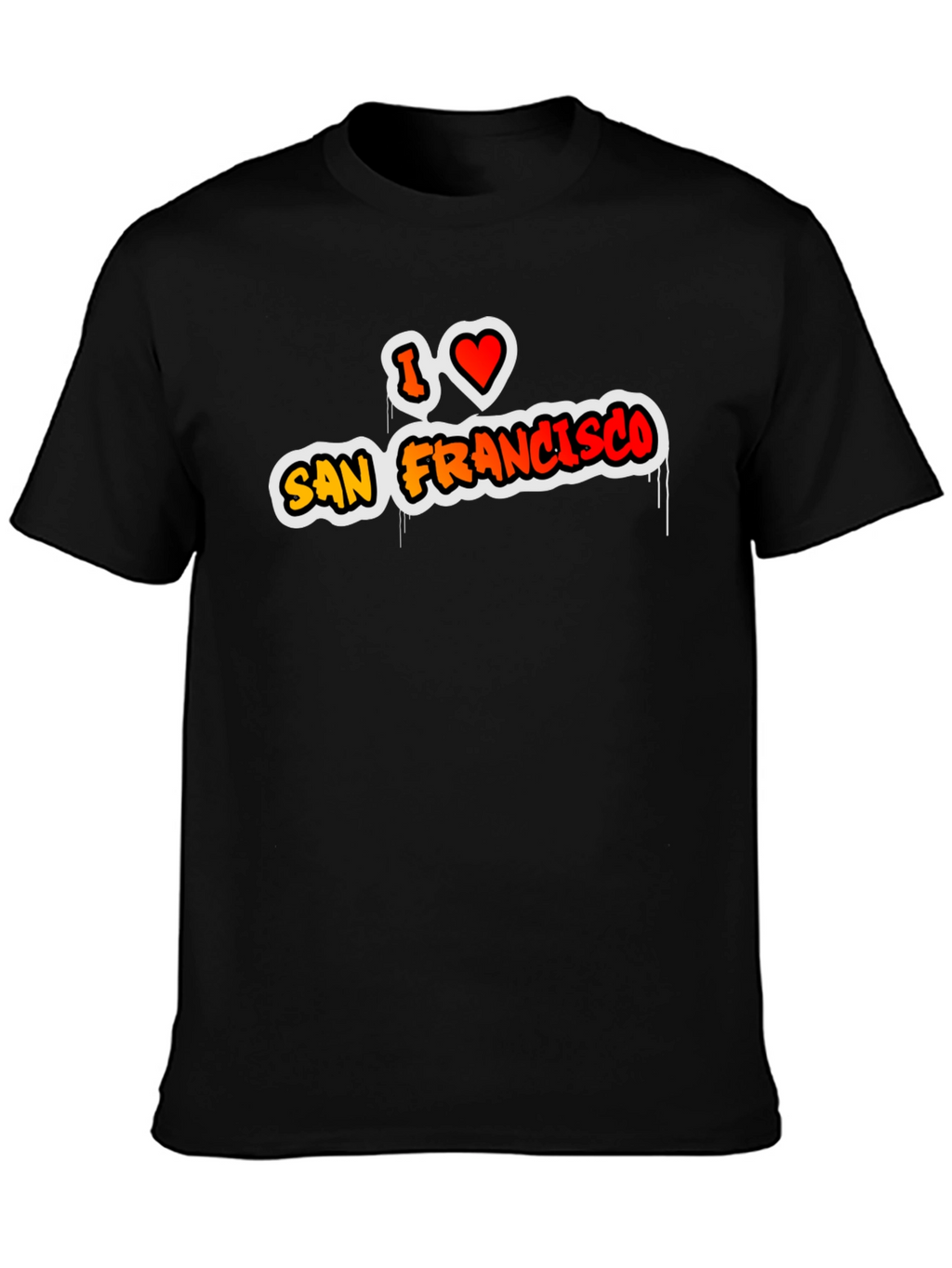 I Love San Francisco Graphic T-Shirt