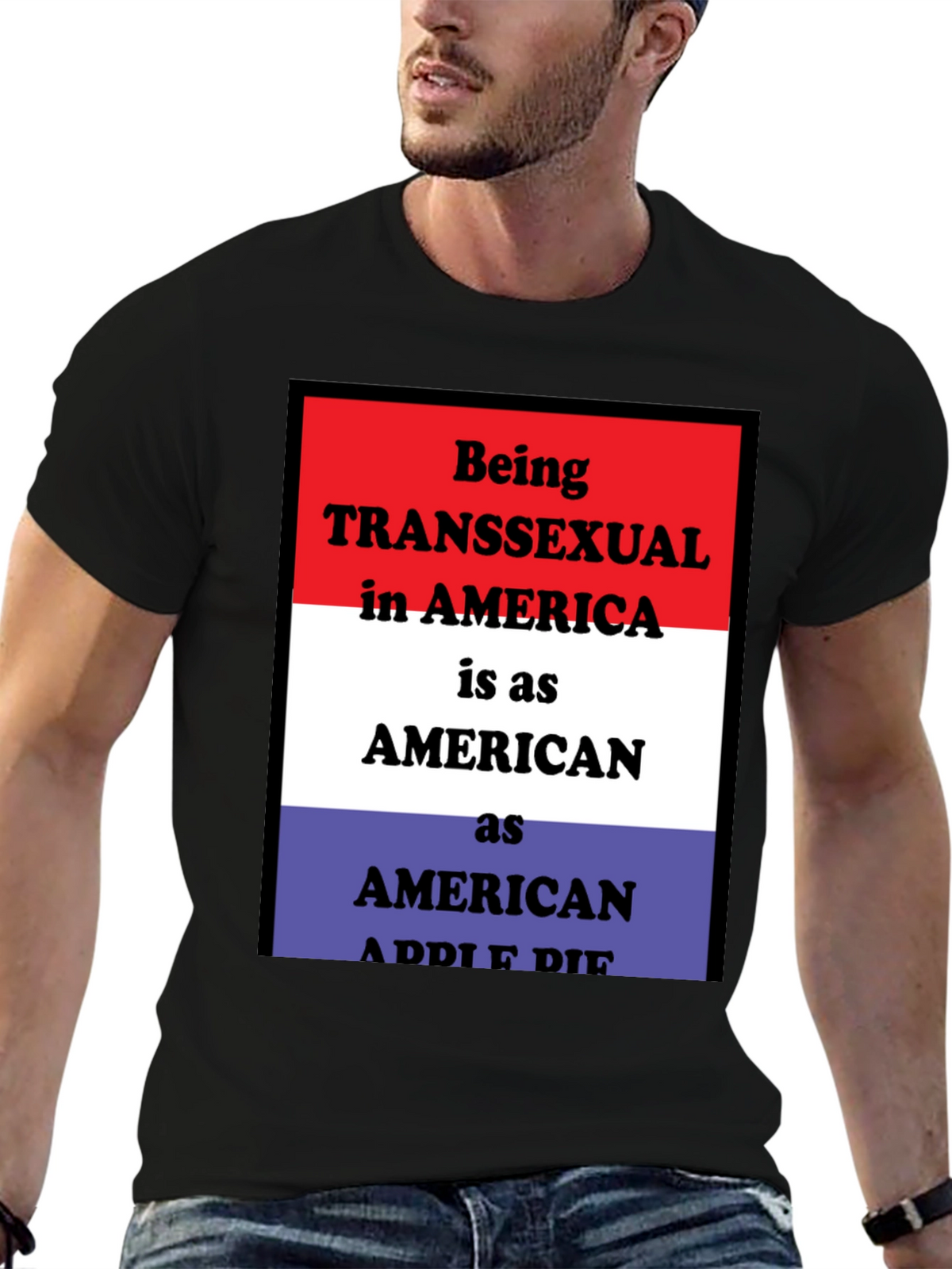 Transgender American Pride T-Shirt