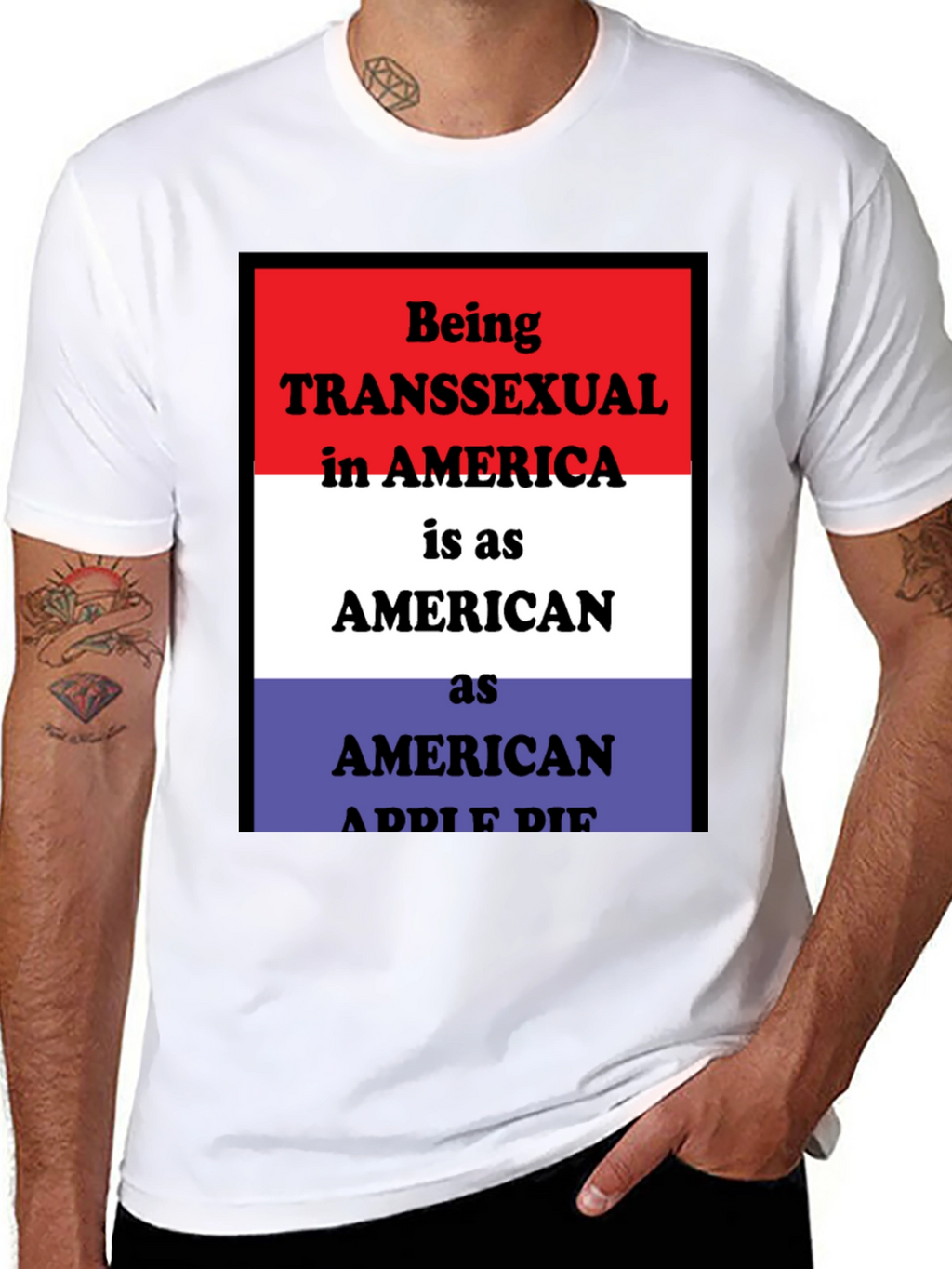 Transgender American Pride T-Shirt