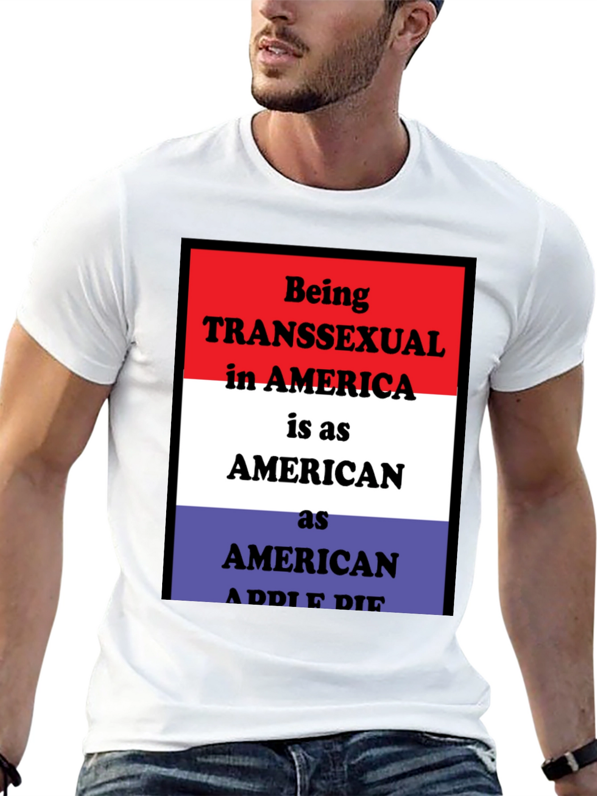 Transgender American Pride T-Shirt