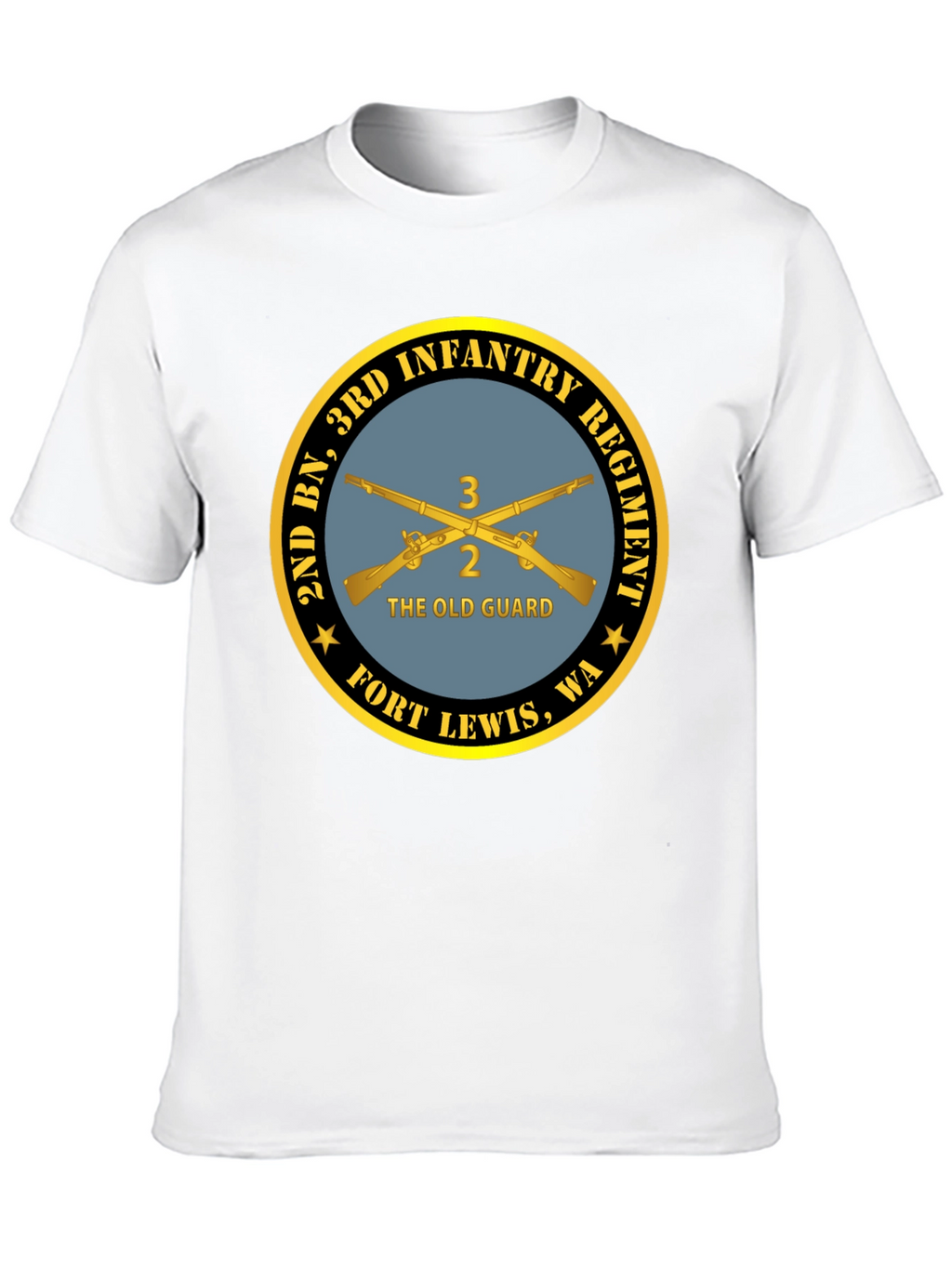2nd BN 3rd Infantry Regiment Black T-Shirt