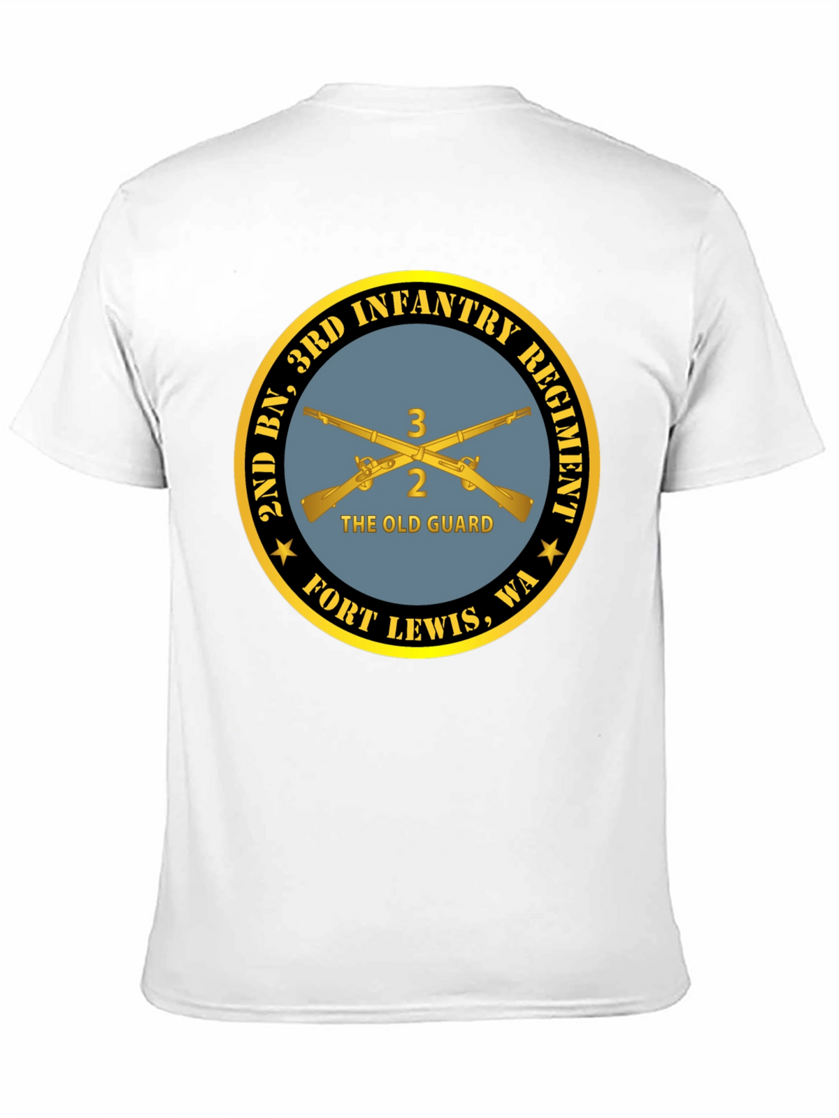 2nd BN 3rd Infantry Regiment Black T-Shirt