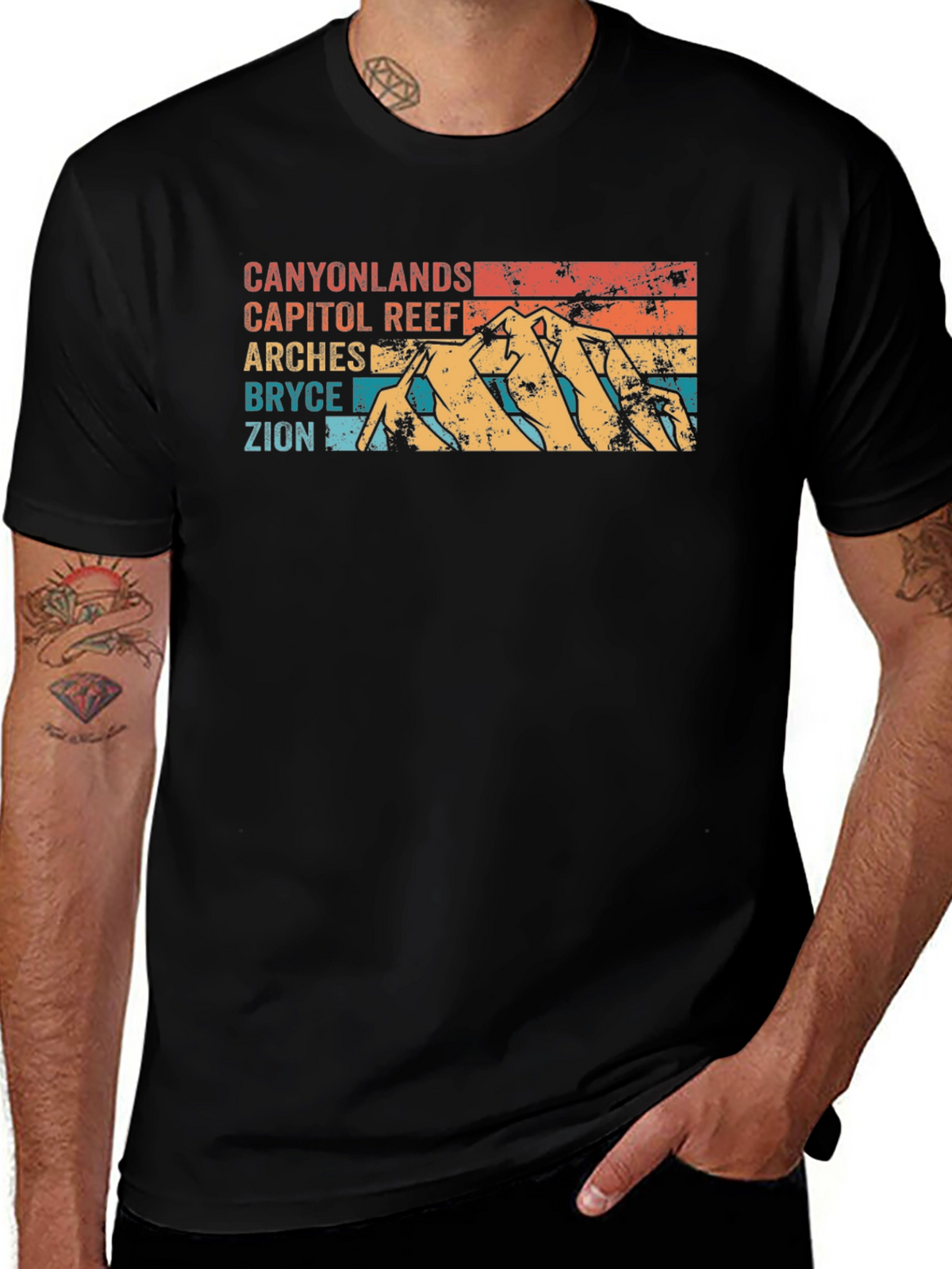 Retro National Parks T-Shirt