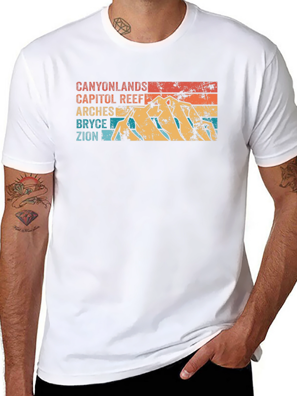 Retro National Parks T-Shirt