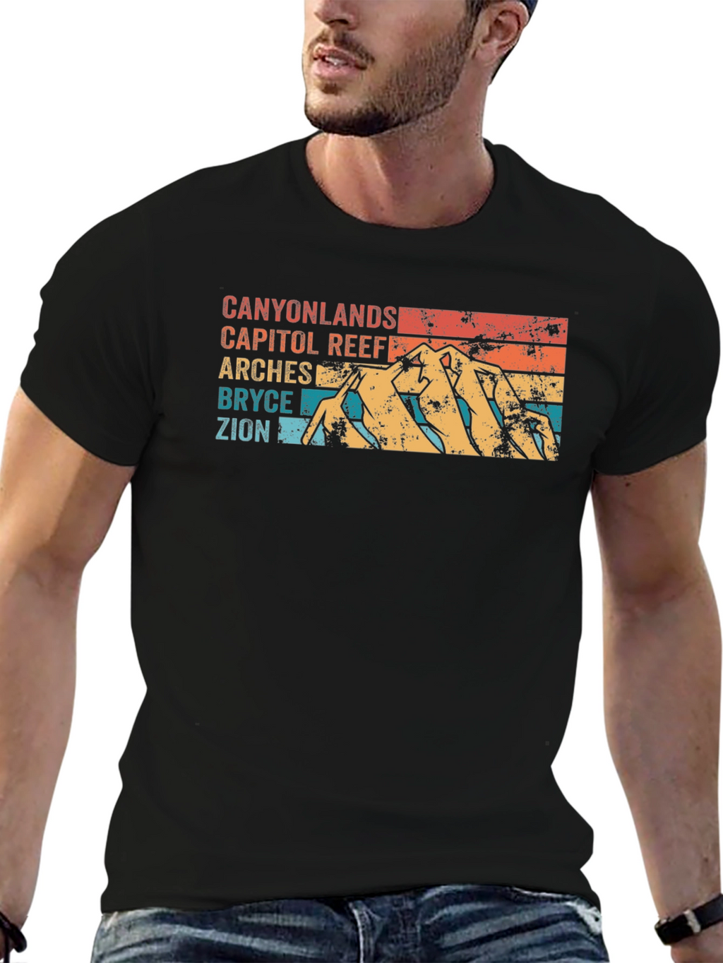 Retro National Parks T-Shirt