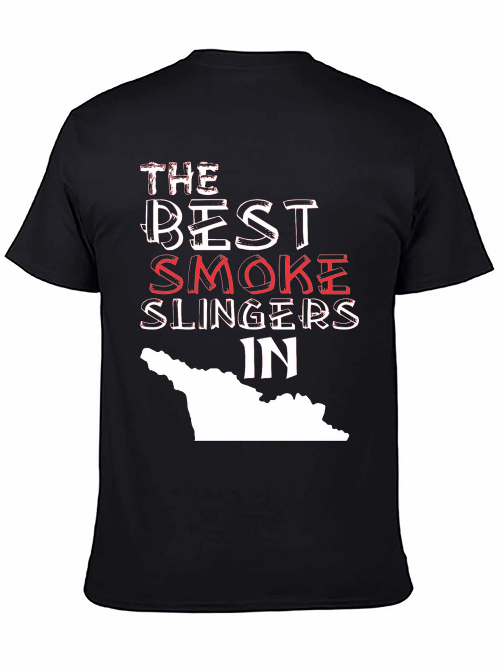 Smoke Slingers T-Shirt - Black Graphic Tee